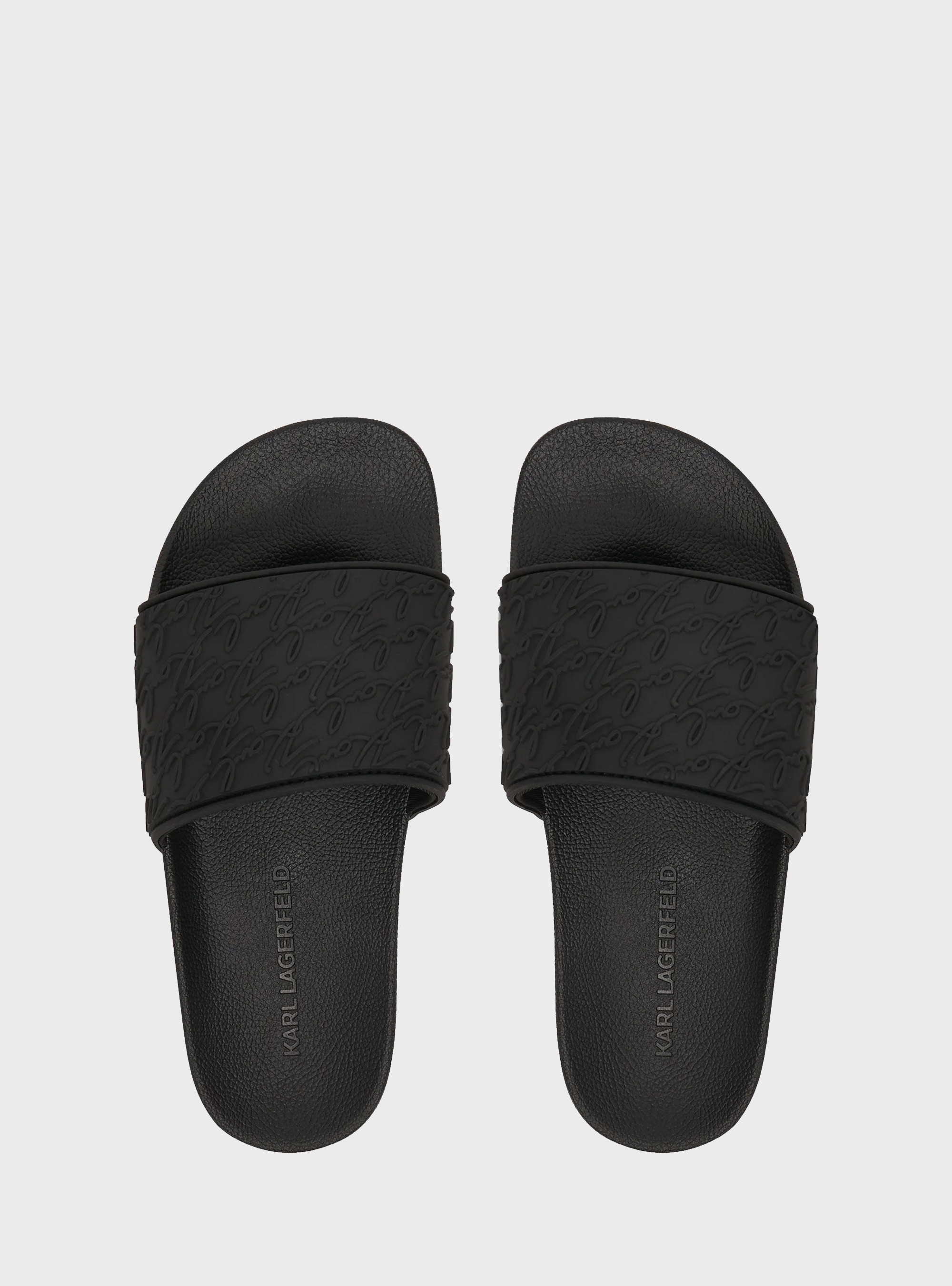 Karl Lagerfeld Kondo Ii Signia Relief - Black