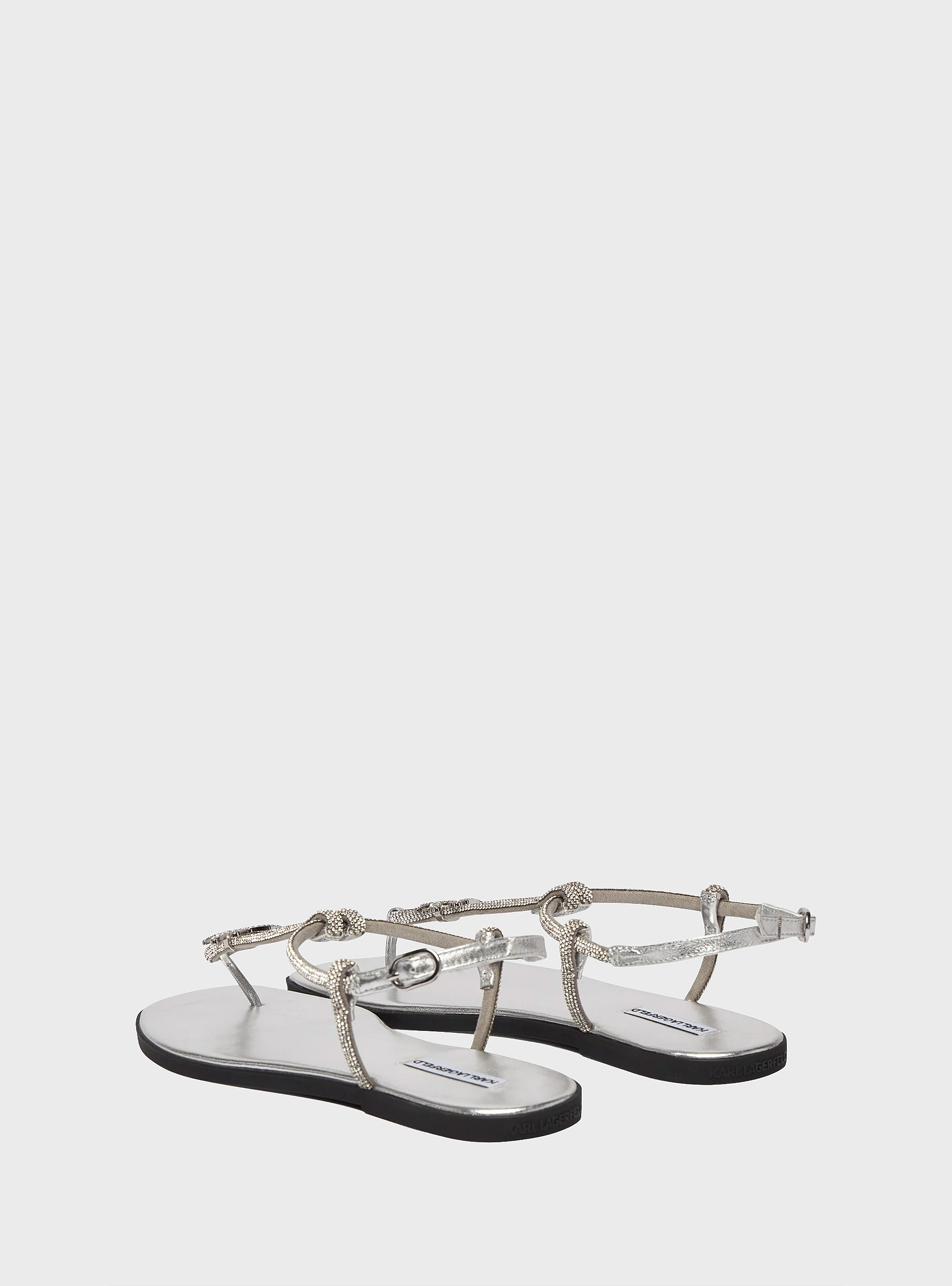 Karl Lagerfeld Olympia Ii Autograph Sling - Silver