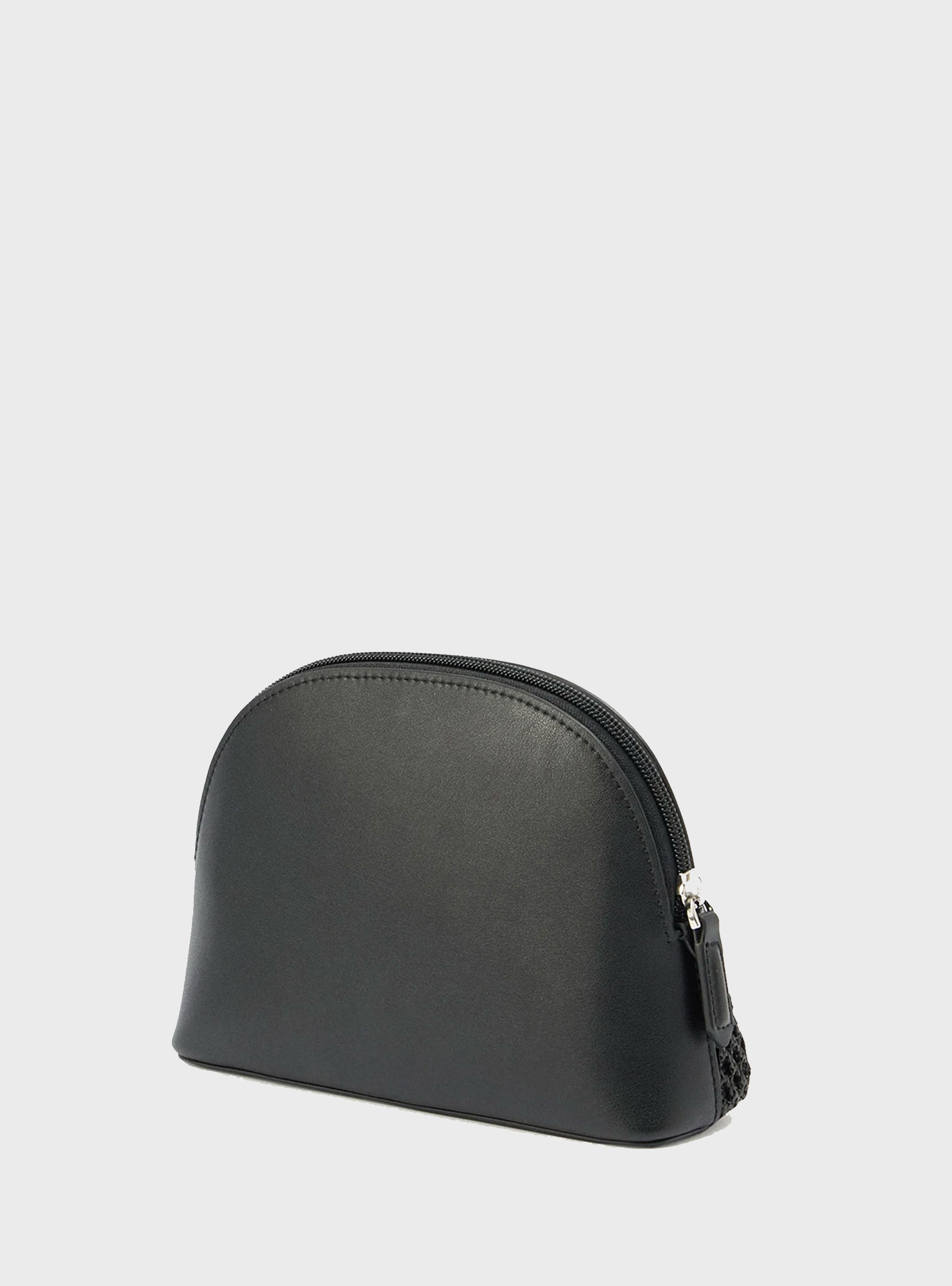 Karl Lagerfeld K/Circle Vanity Case Raff Mesh - Black