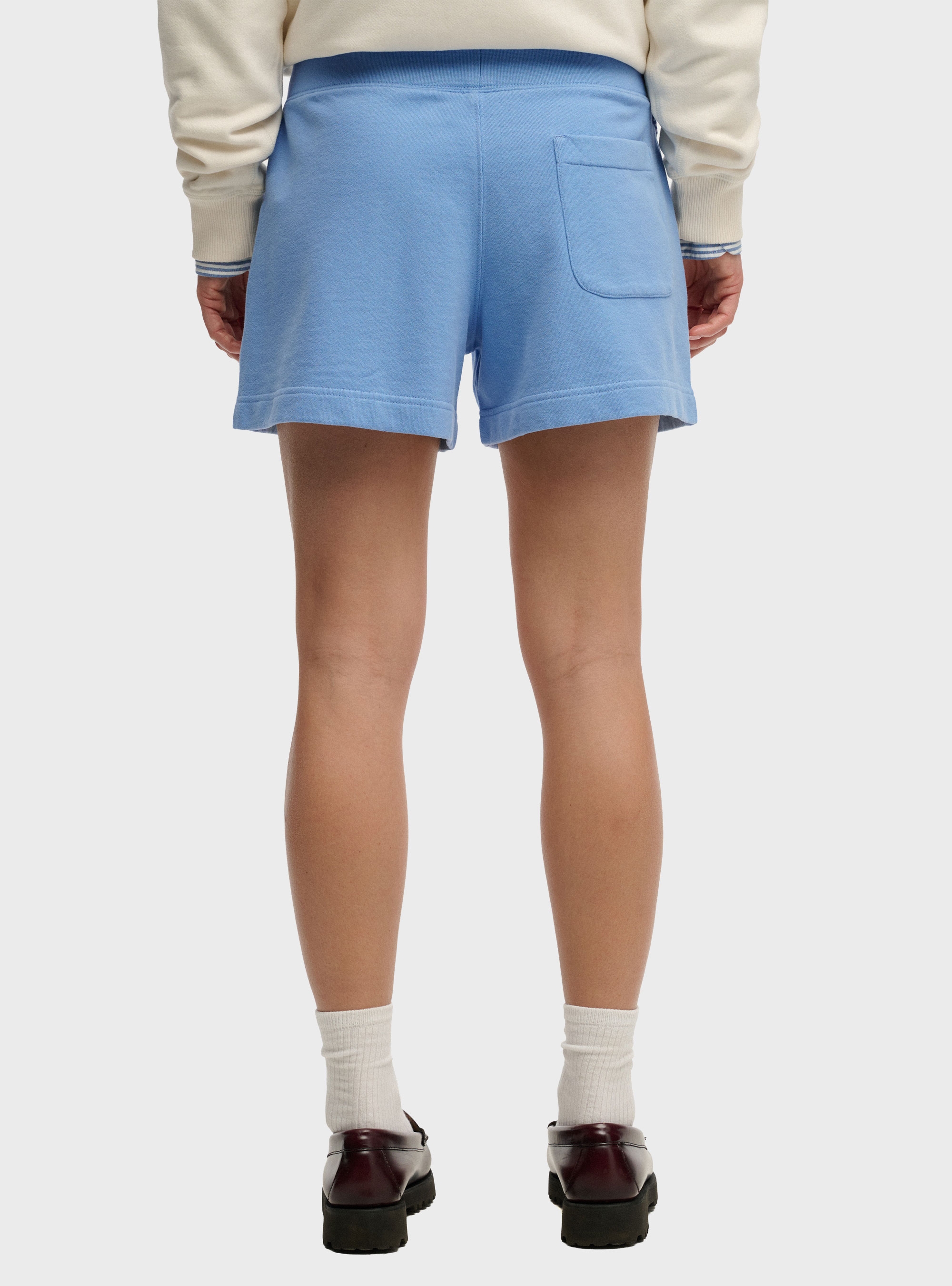 Superdry Studios Sweat Shorts - Light Blue