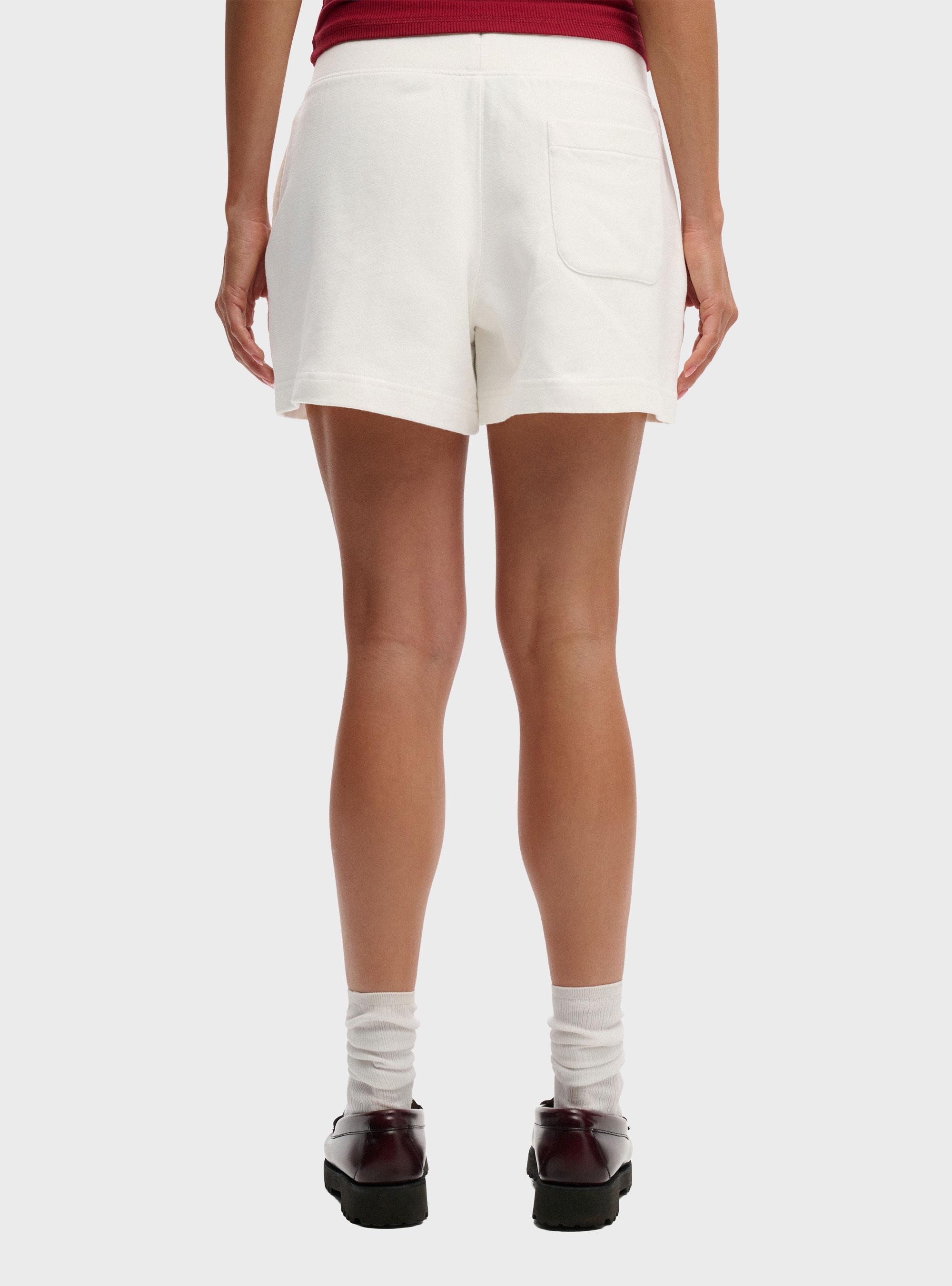 Superdry Studios Sweat Shorts - Off White