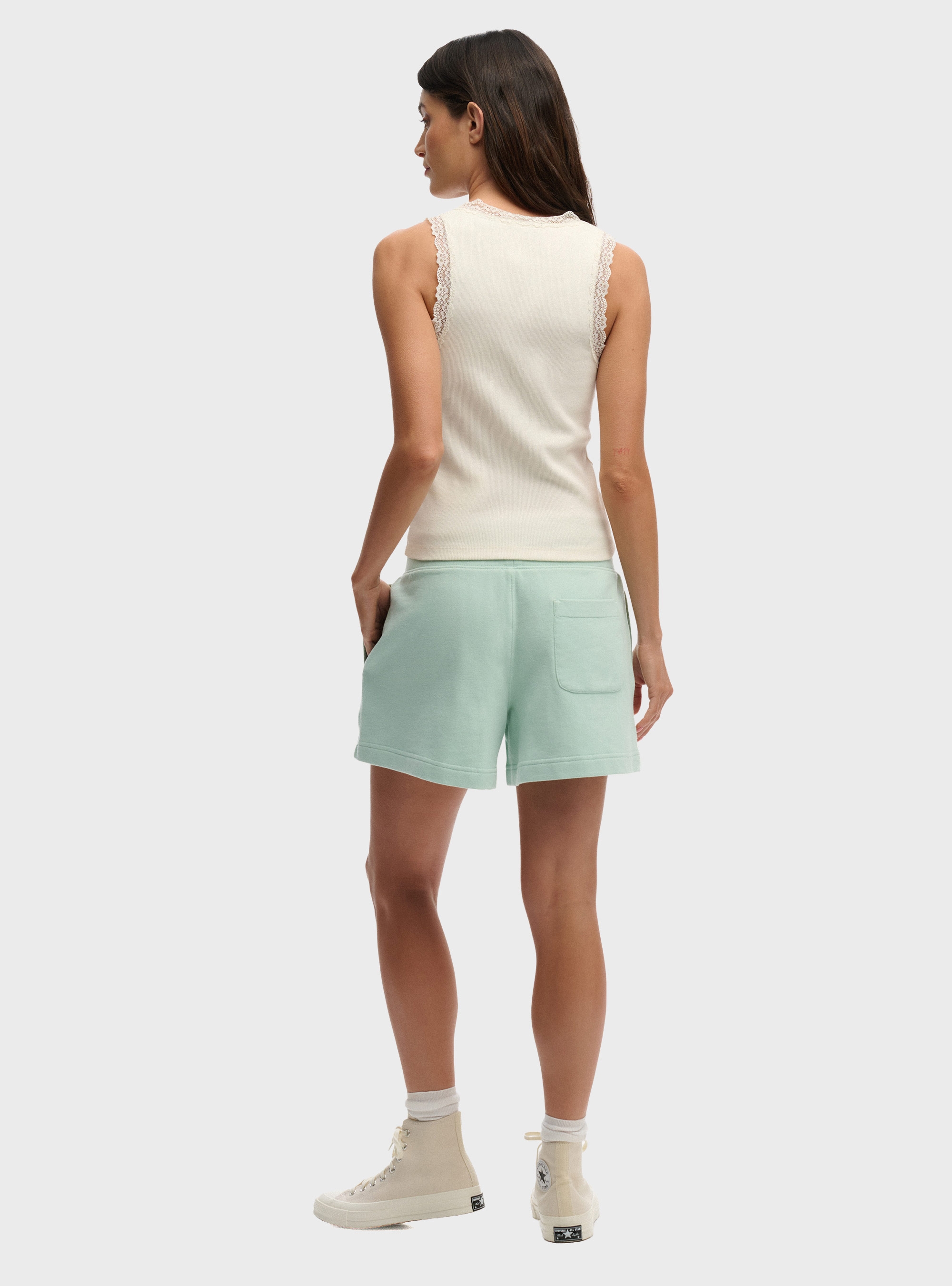 Superdry Studios Sweat Shorts - Light Green