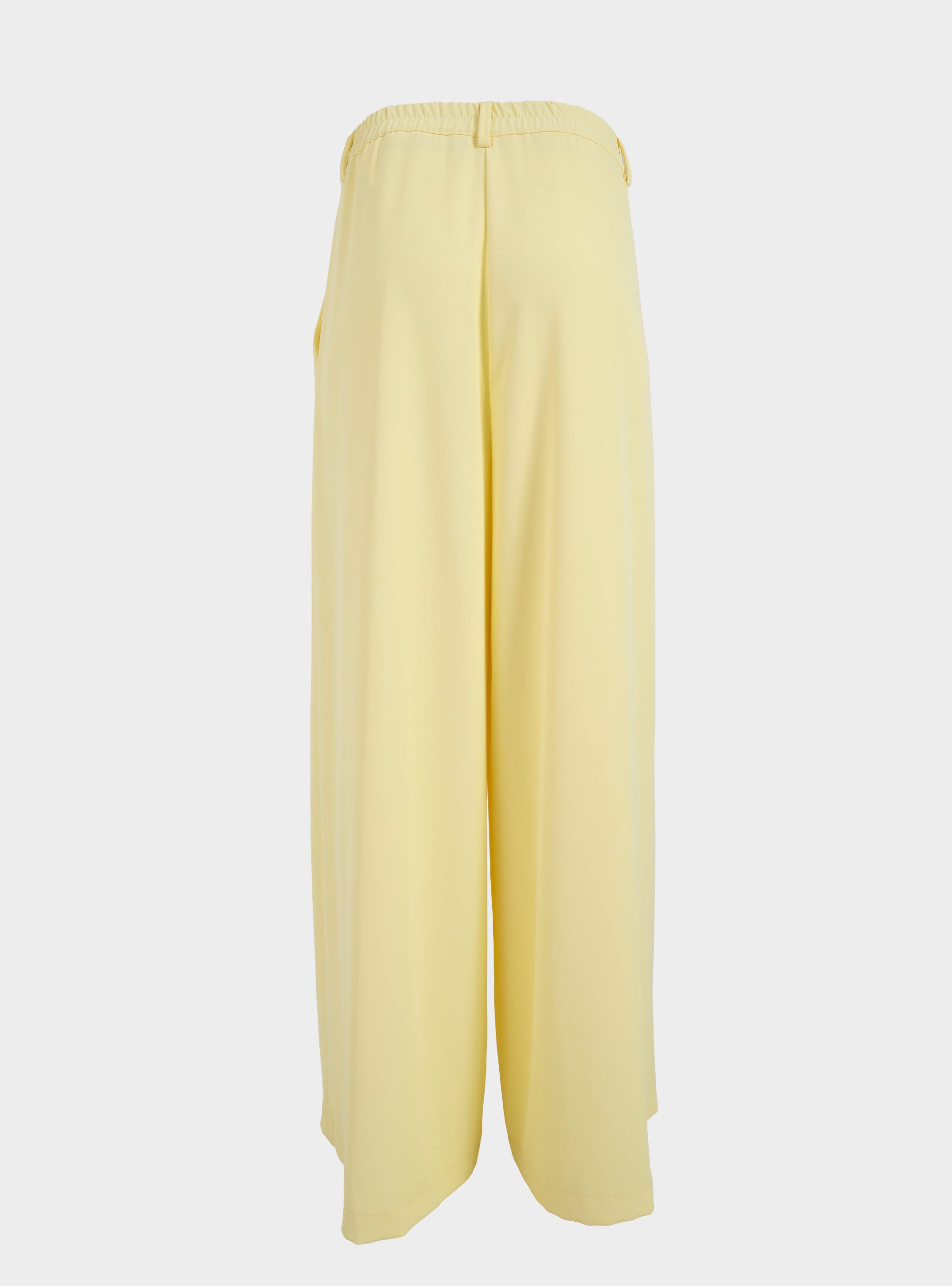 Philia Loft Wide Leg Trousers - Yellow