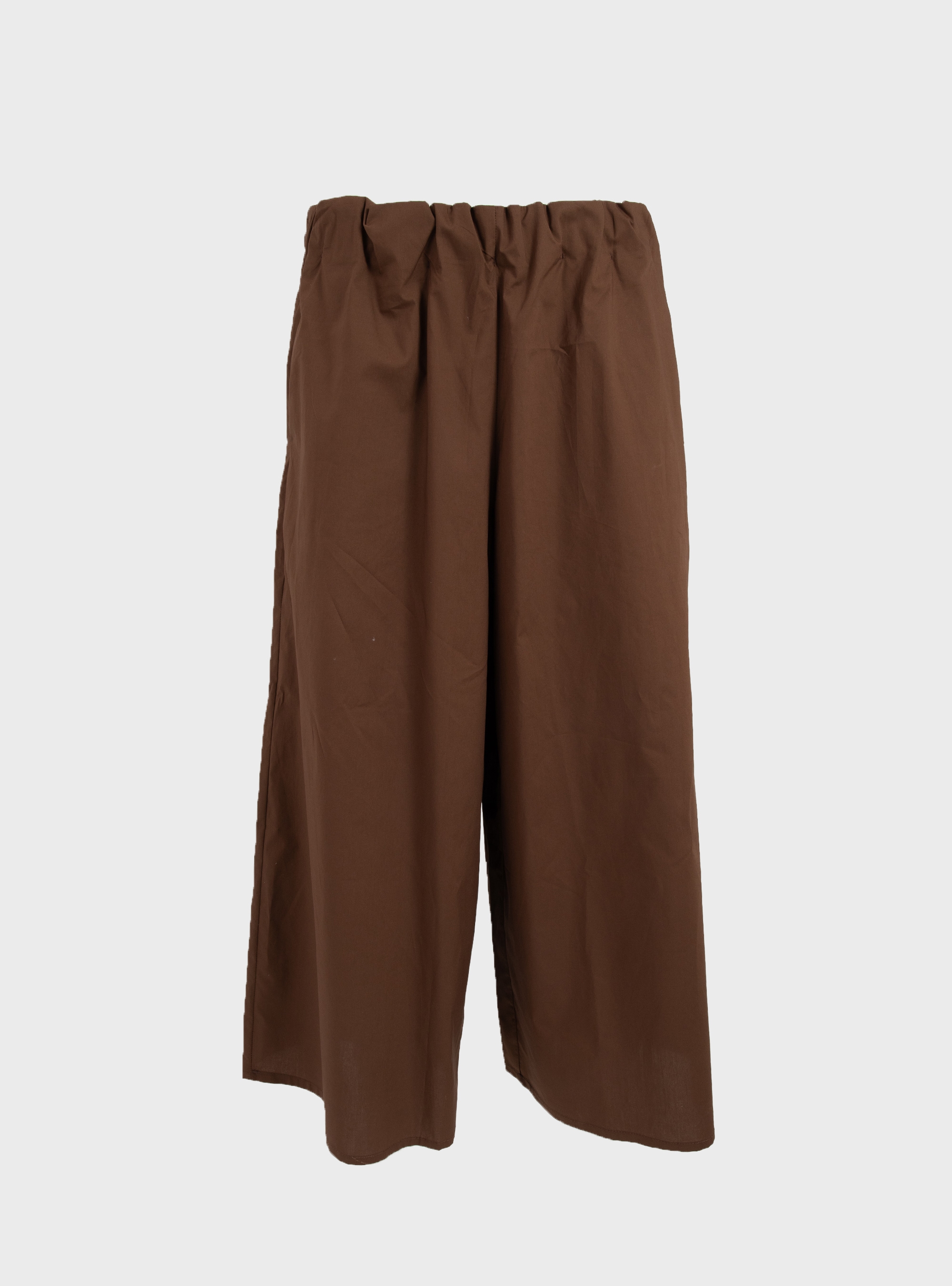 Black & Black  Loose Fit Pants - Brown