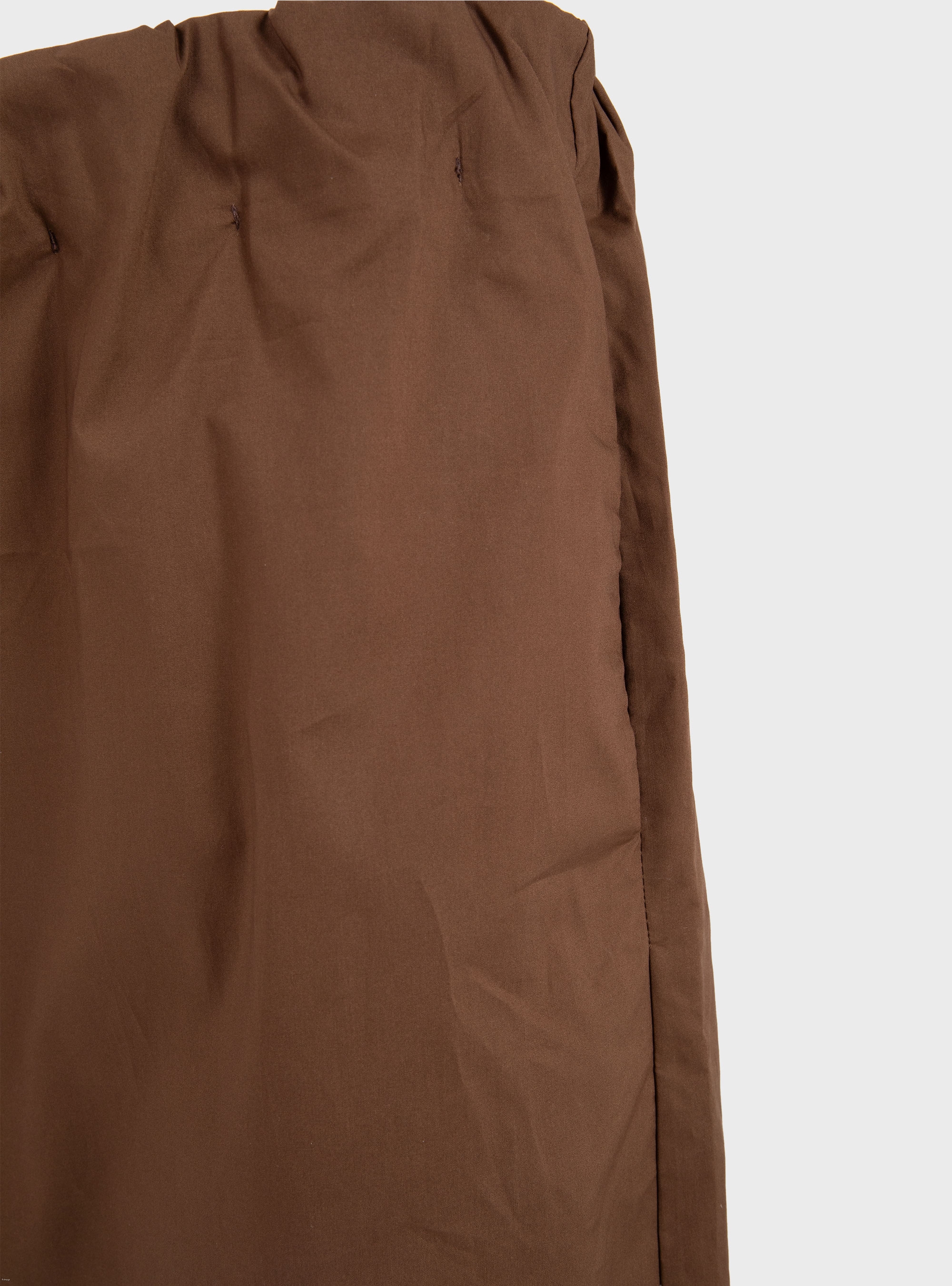 Black & Black  Loose Fit Pants - Brown