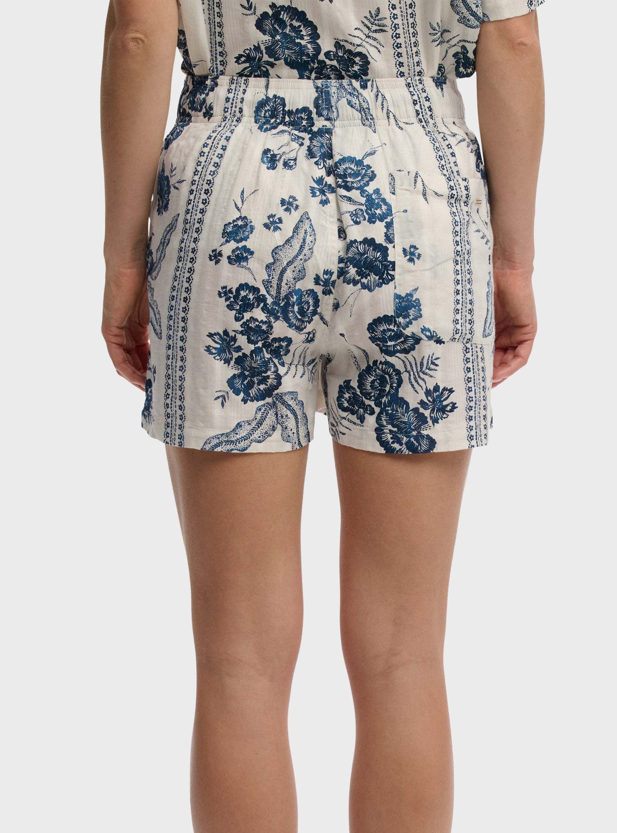 Superdry Cotton Printed Beach Shorts - Floral