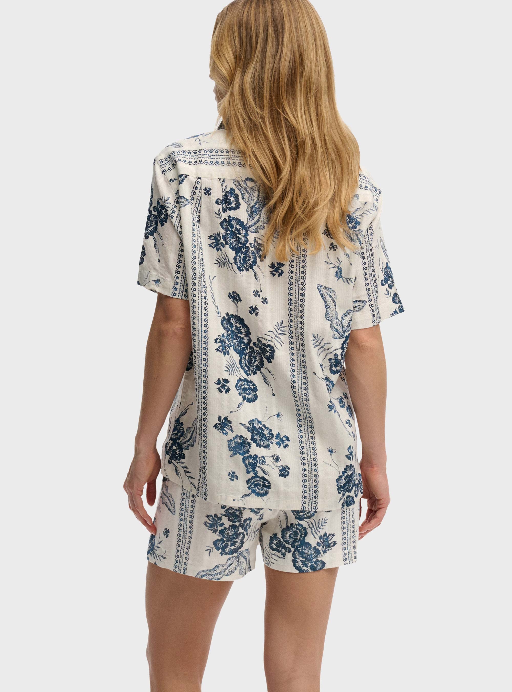 Superdry Cotton Printed Beach Shorts - Floral