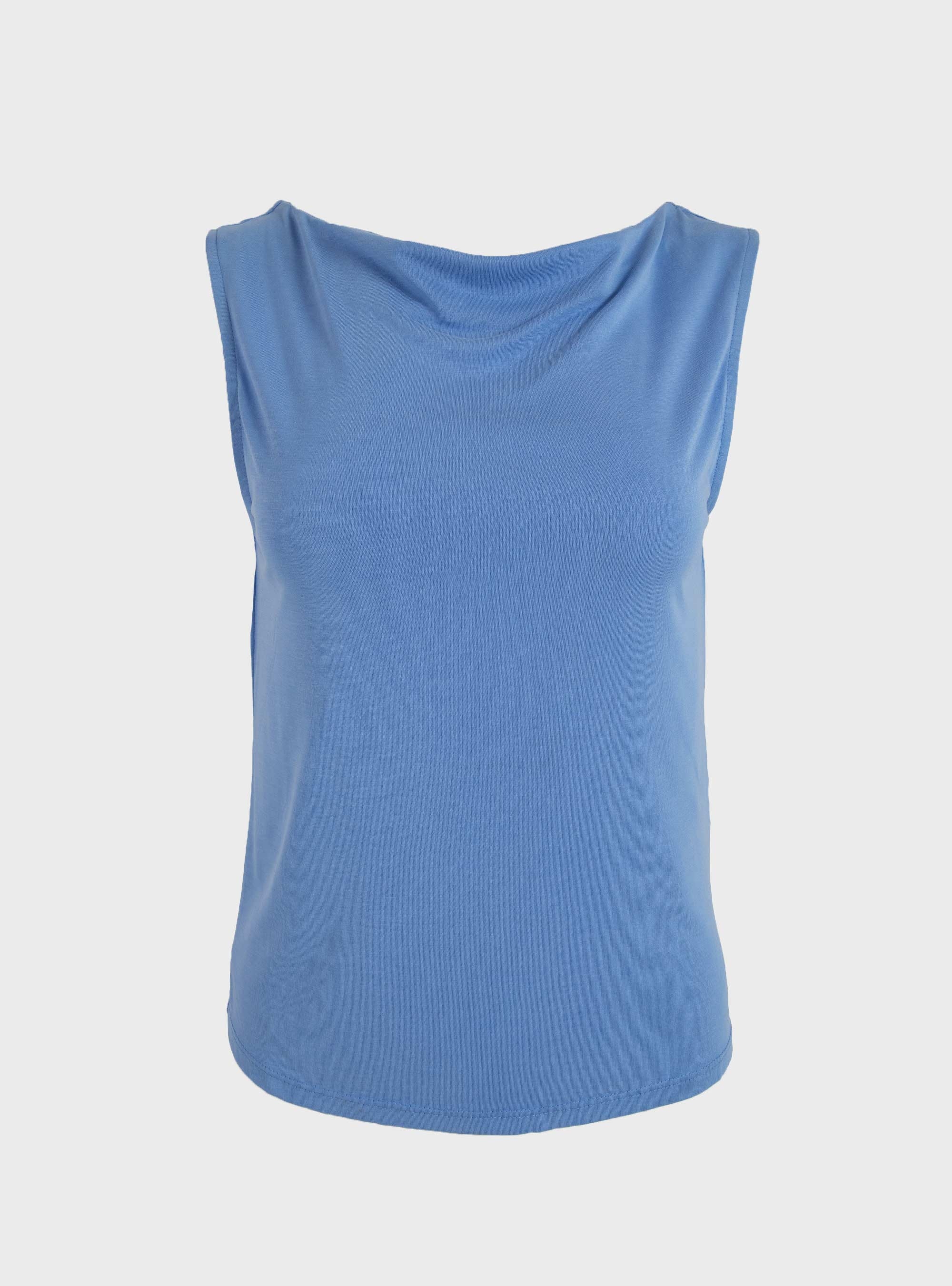Only Hannah Draping Neck Top - Sky Blue