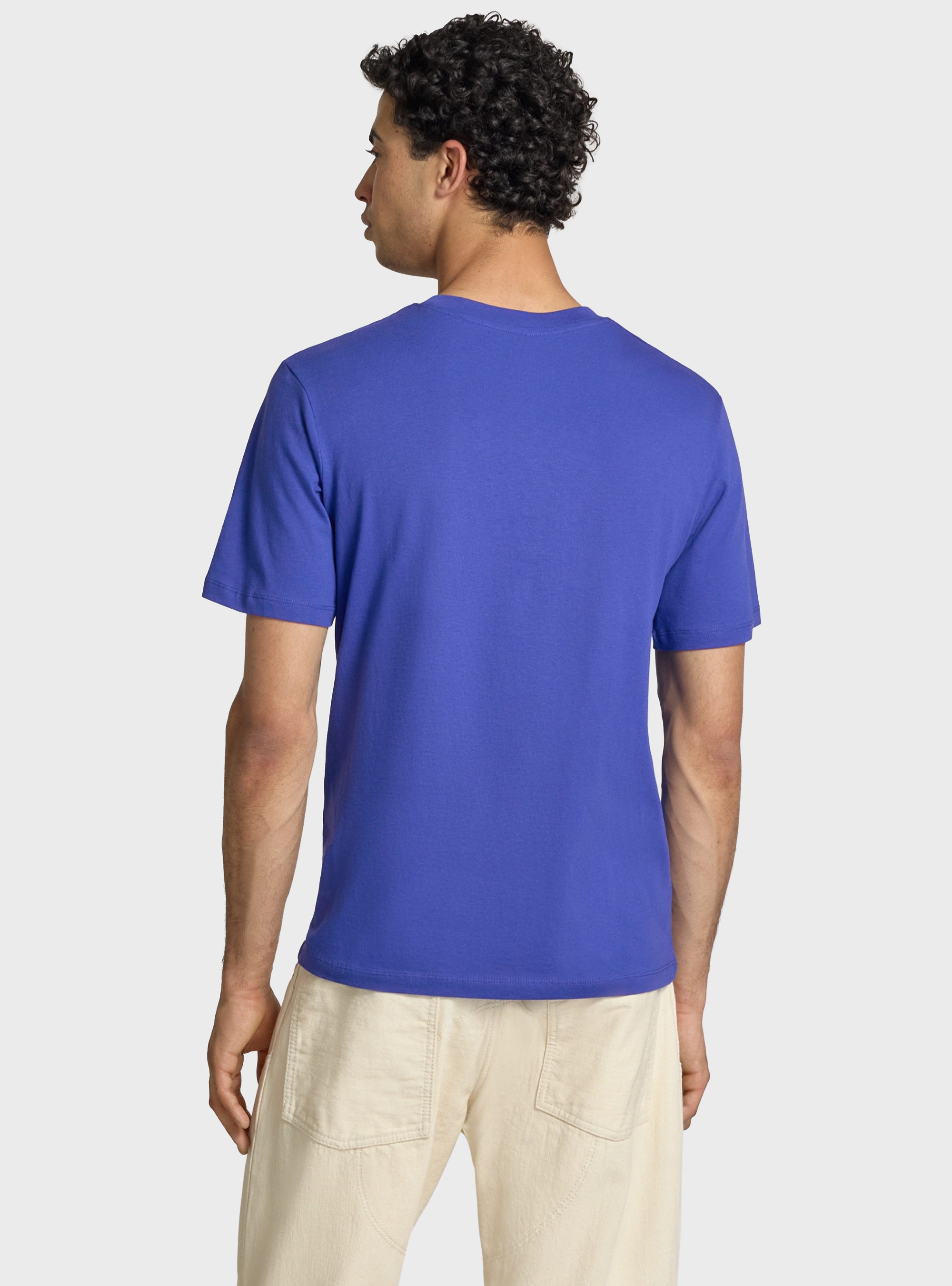 Jack & Jones Hyeres Crew Neck Tee - Royal Blue