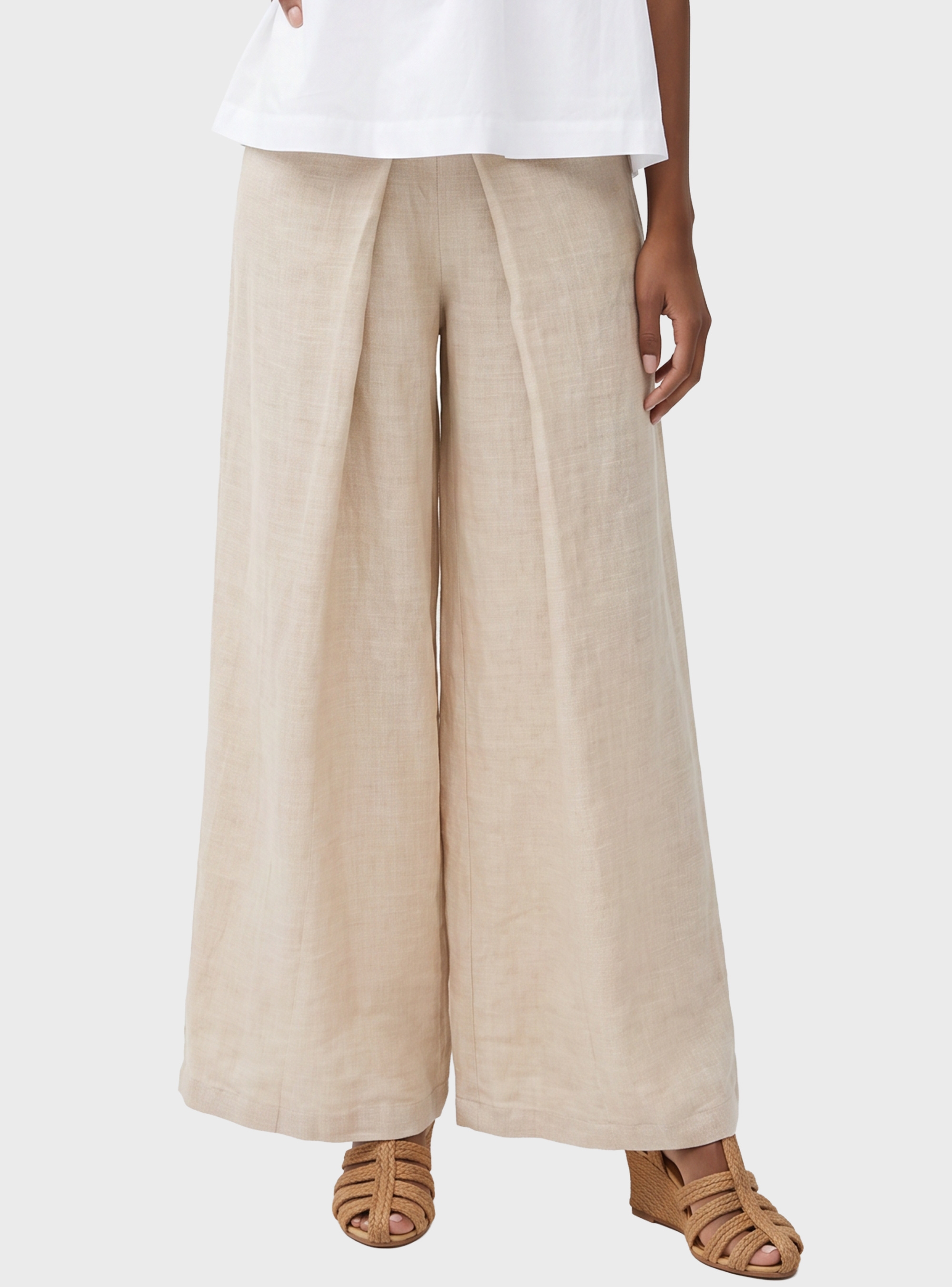 AE ER GAIA PANTS - Beige