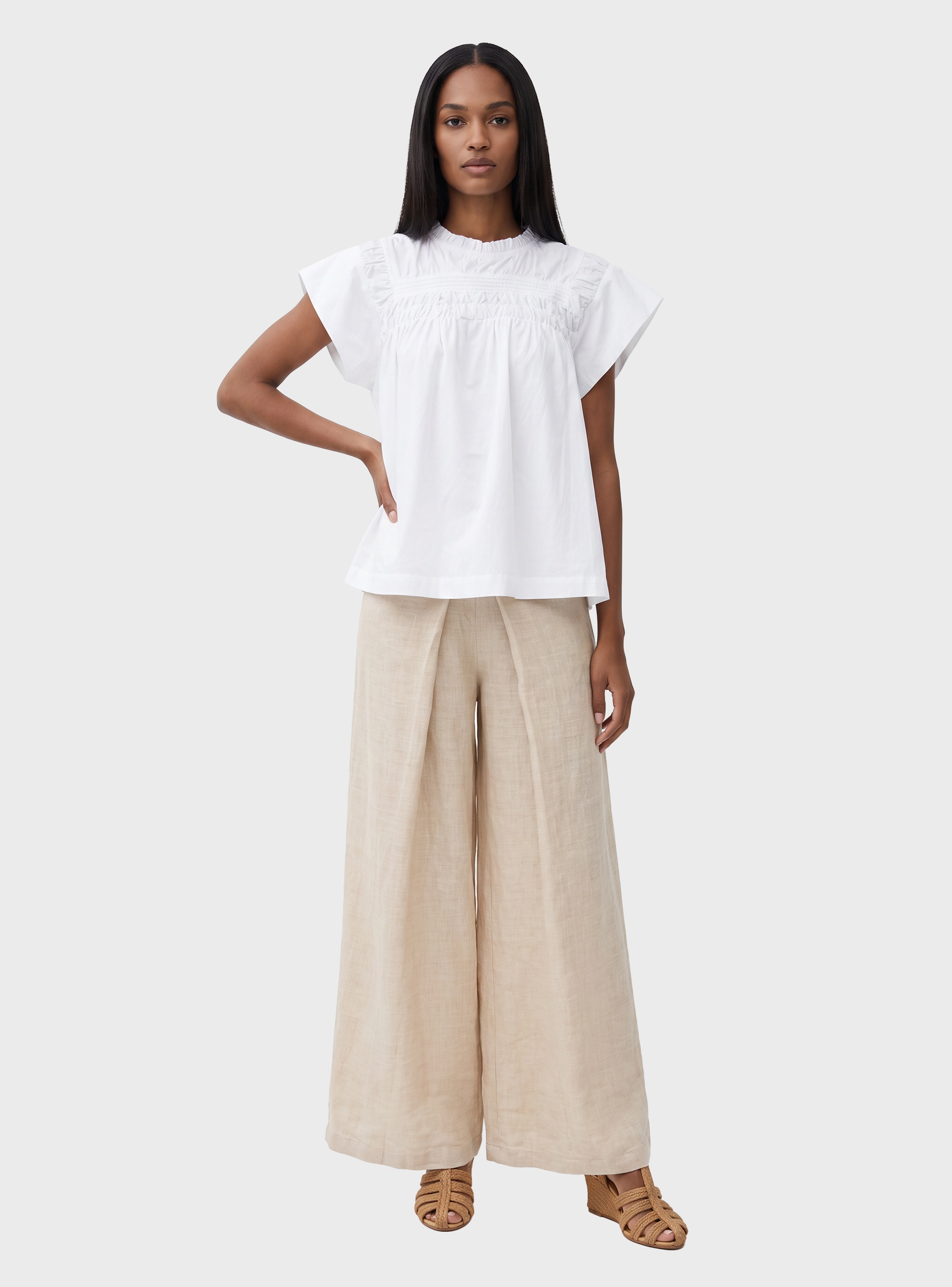 AE ER GAIA PANTS - Beige