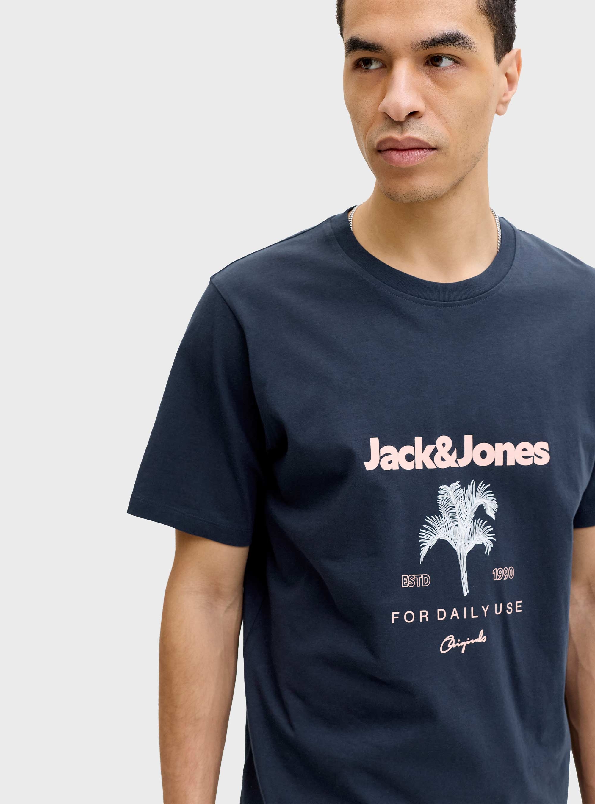 Jack & Jones Riviera Crew Neck Tee - Blue
