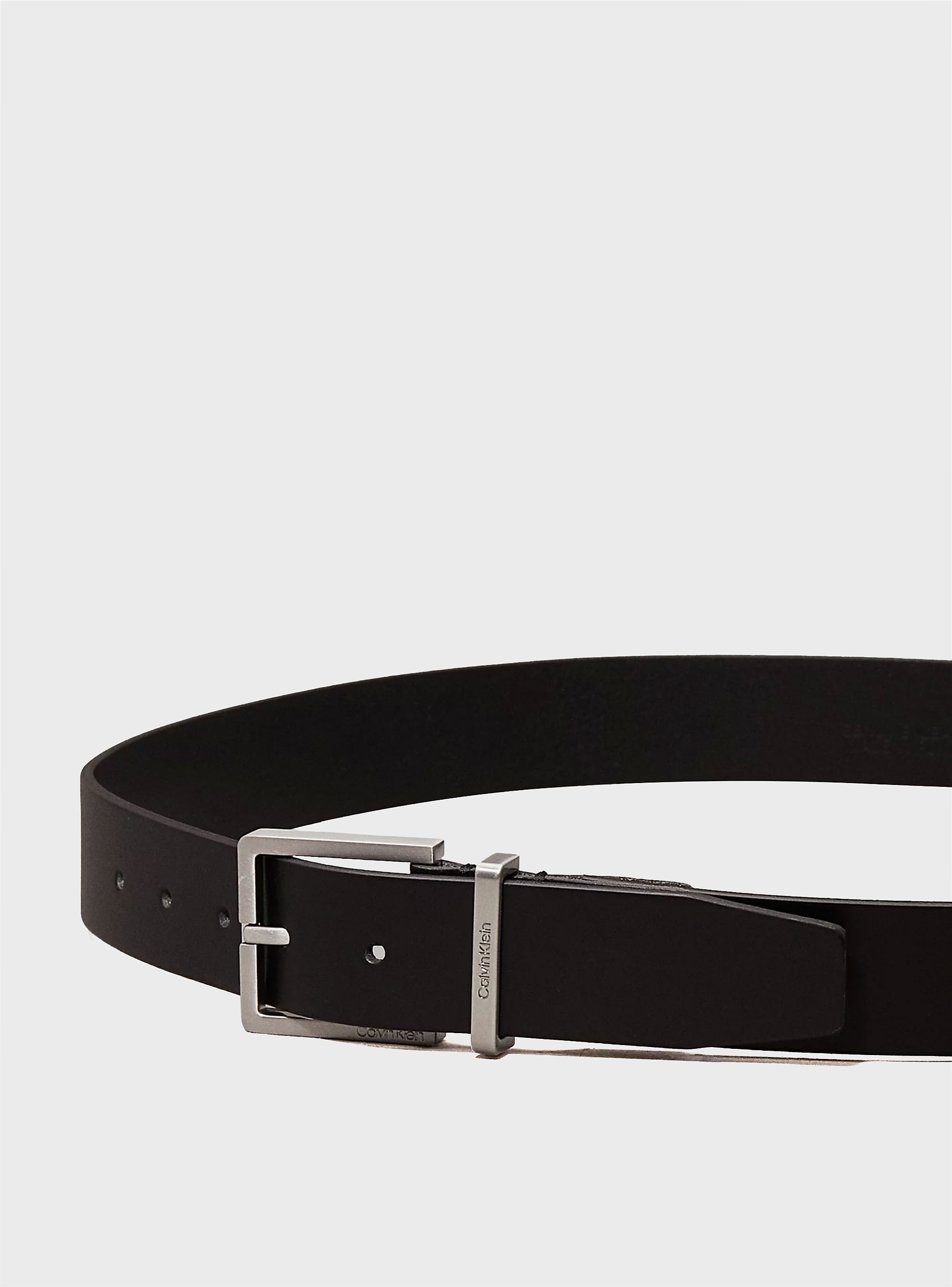 Calvin Klein Leather Belt - Black