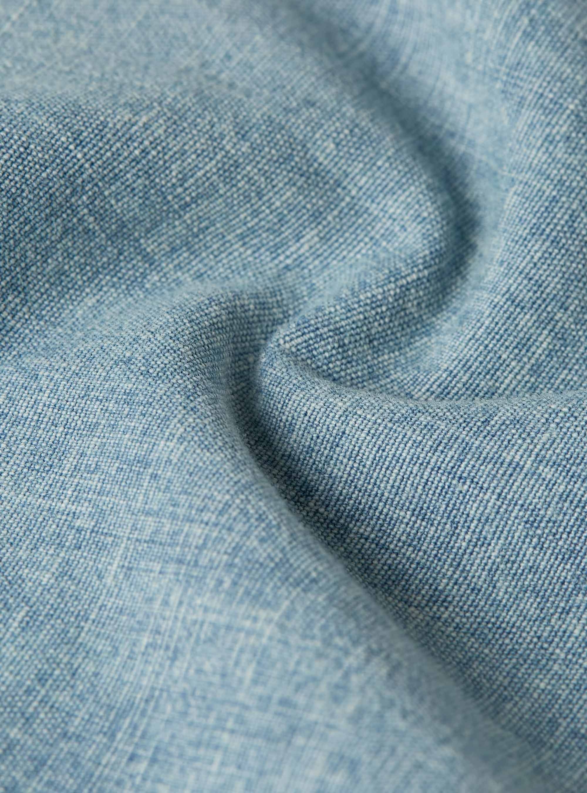 G-Star Bowling 2‑Pocket Lightweight Regular Shirt - Light Aged Denim
