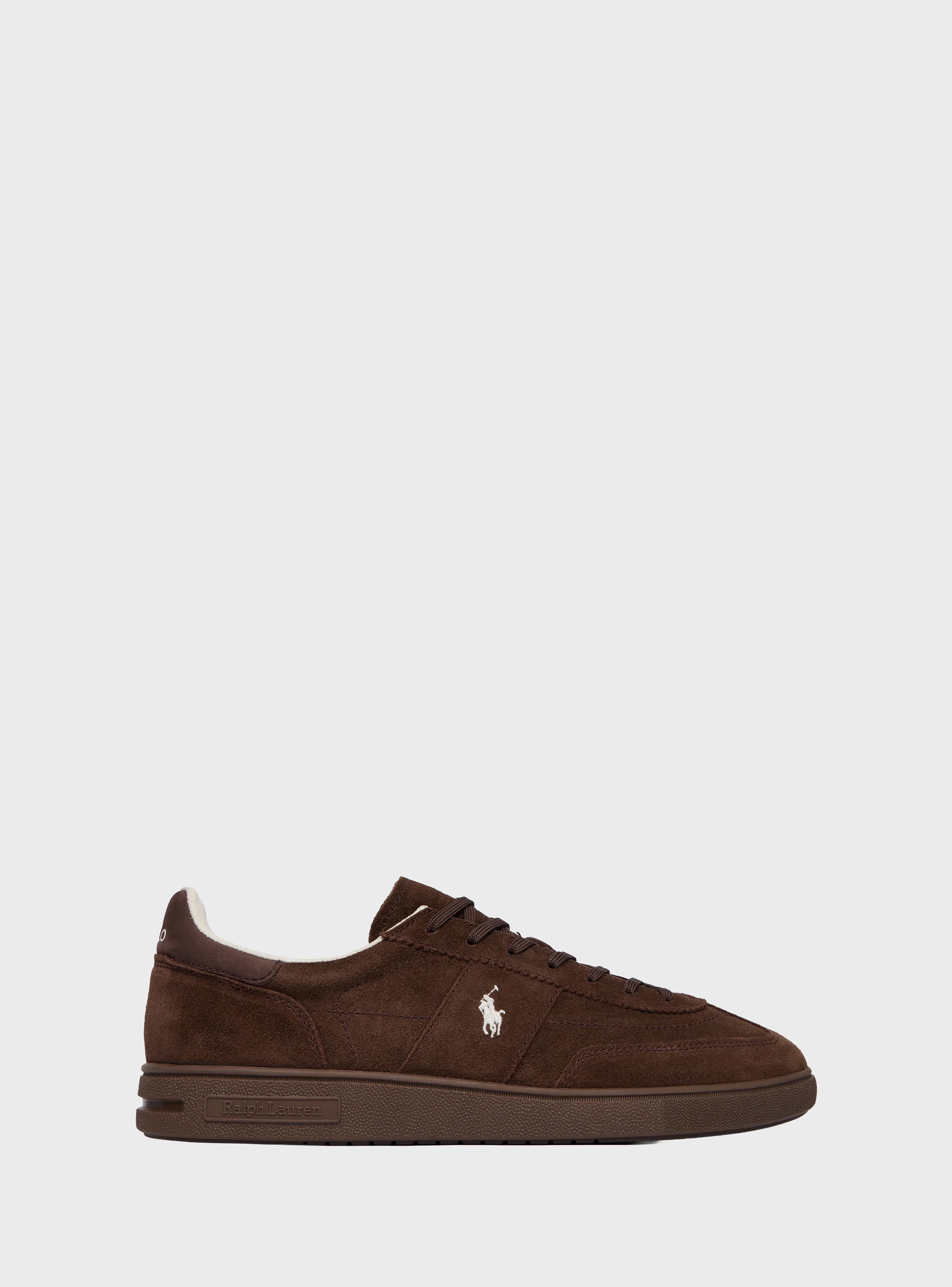 Polo Ralph Lauren Bedford Suede Trainers - Brown