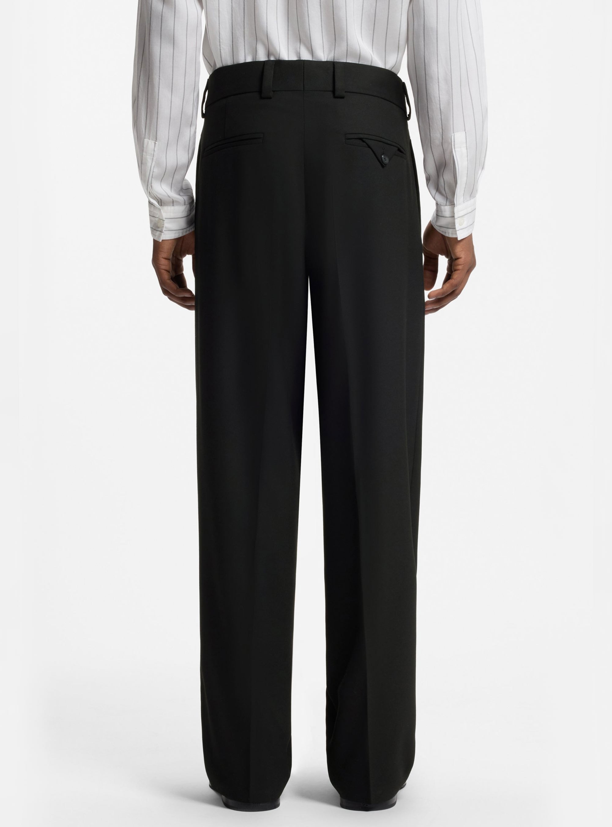 HUGO Two-Piece Modern-Fit Suit In Stretch Twill Karlo-Flips251X - Black