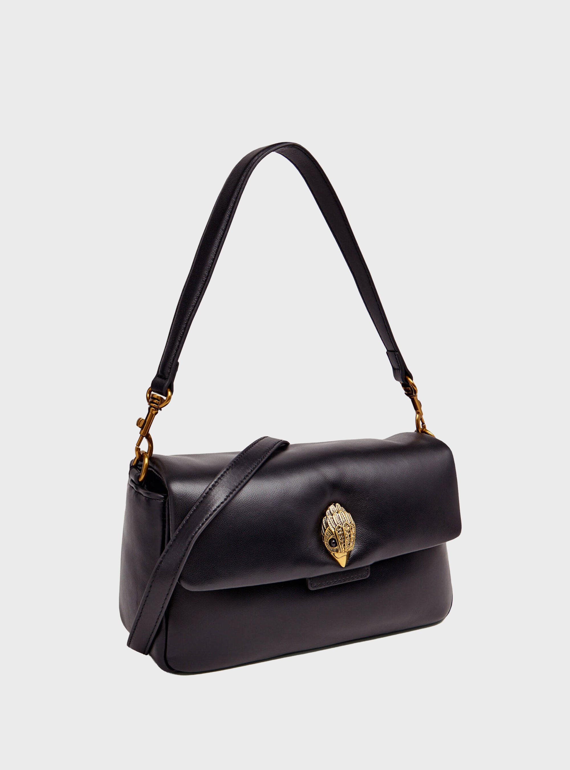 Kurt Geiger Leather Oxford Bag - Black