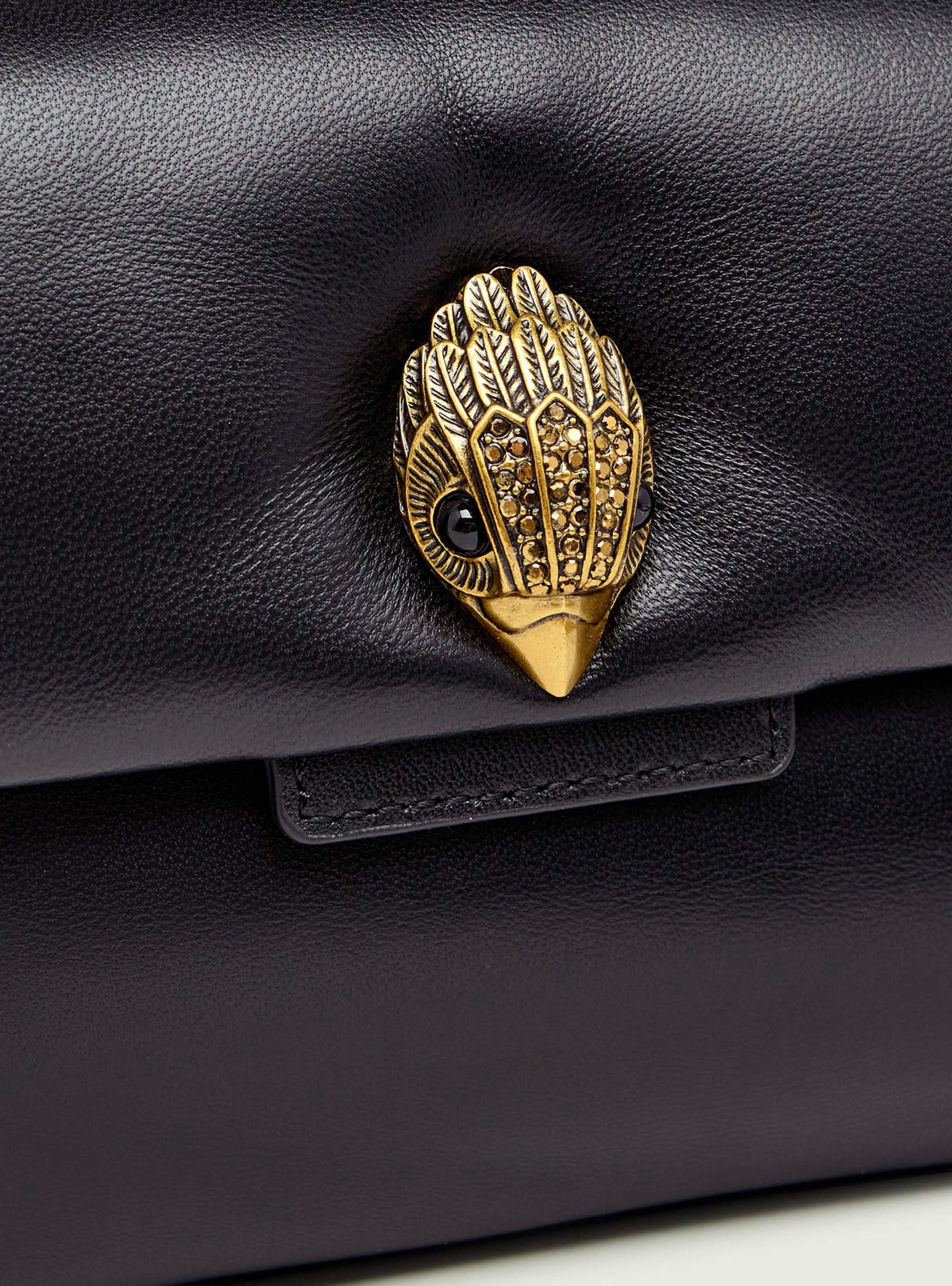 Kurt Geiger Leather Oxford Bag - Black