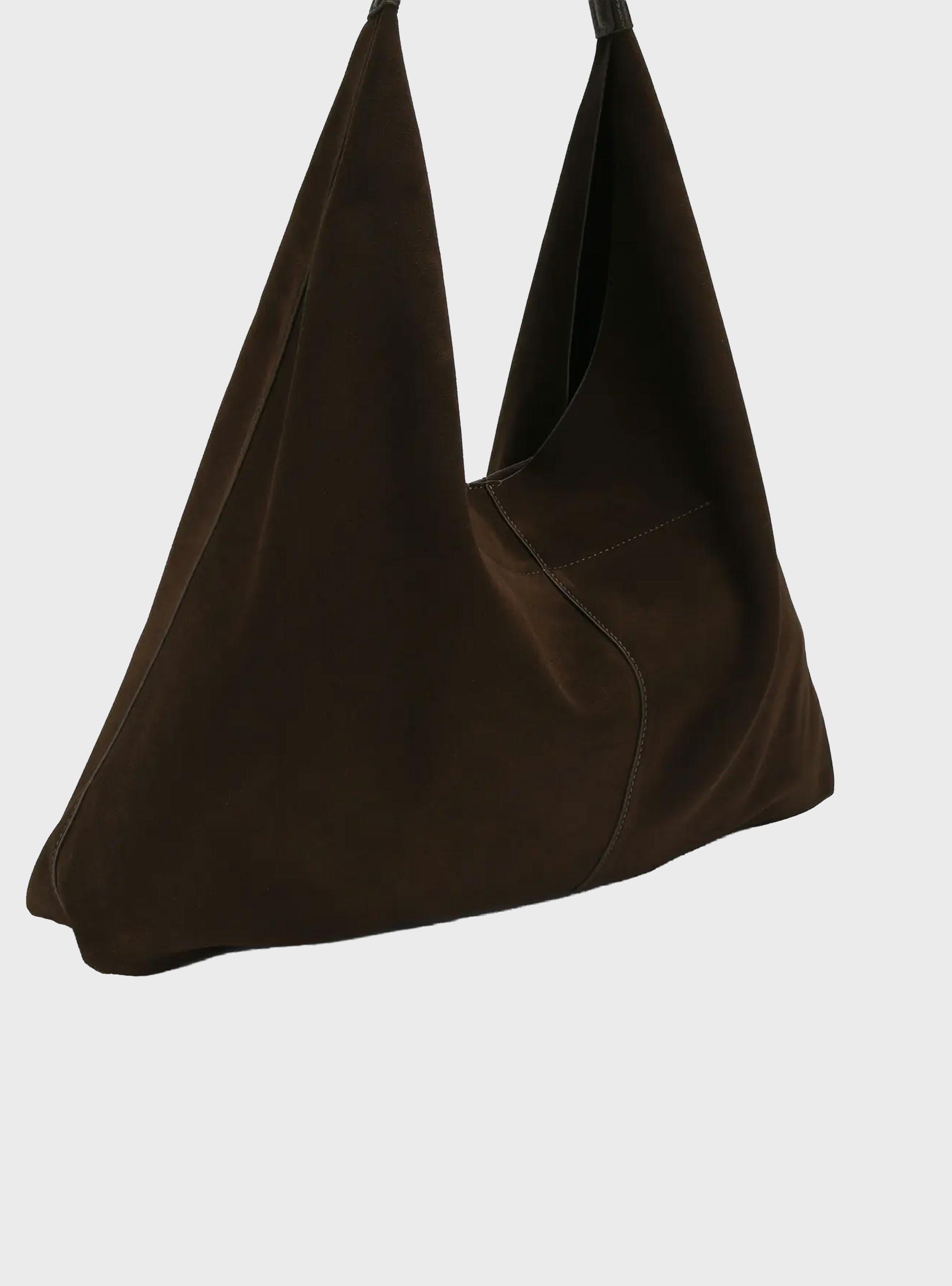 Kurt Geiger Large Chelsea Slouch Hobo Bag - Dark Brown