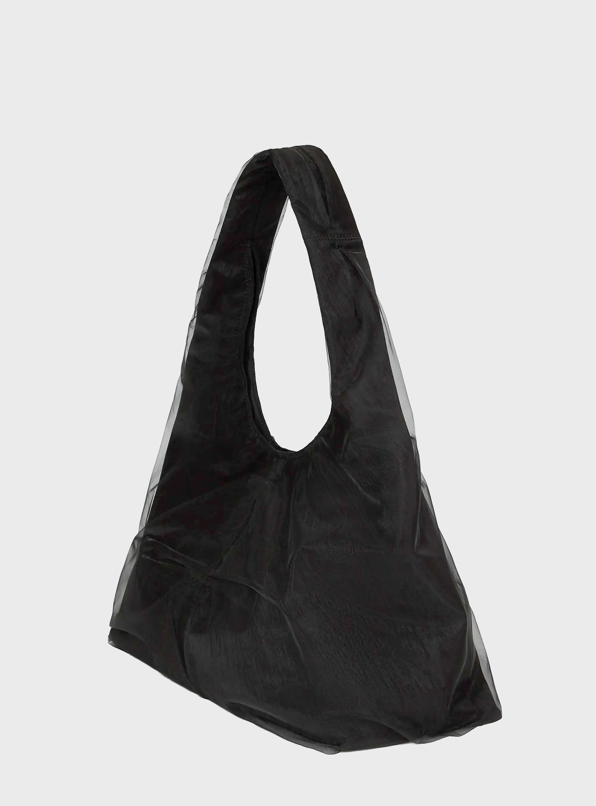 Karl Lagerfeld Rue St-Guillaume Sling Mesh Hobo Bag - Black