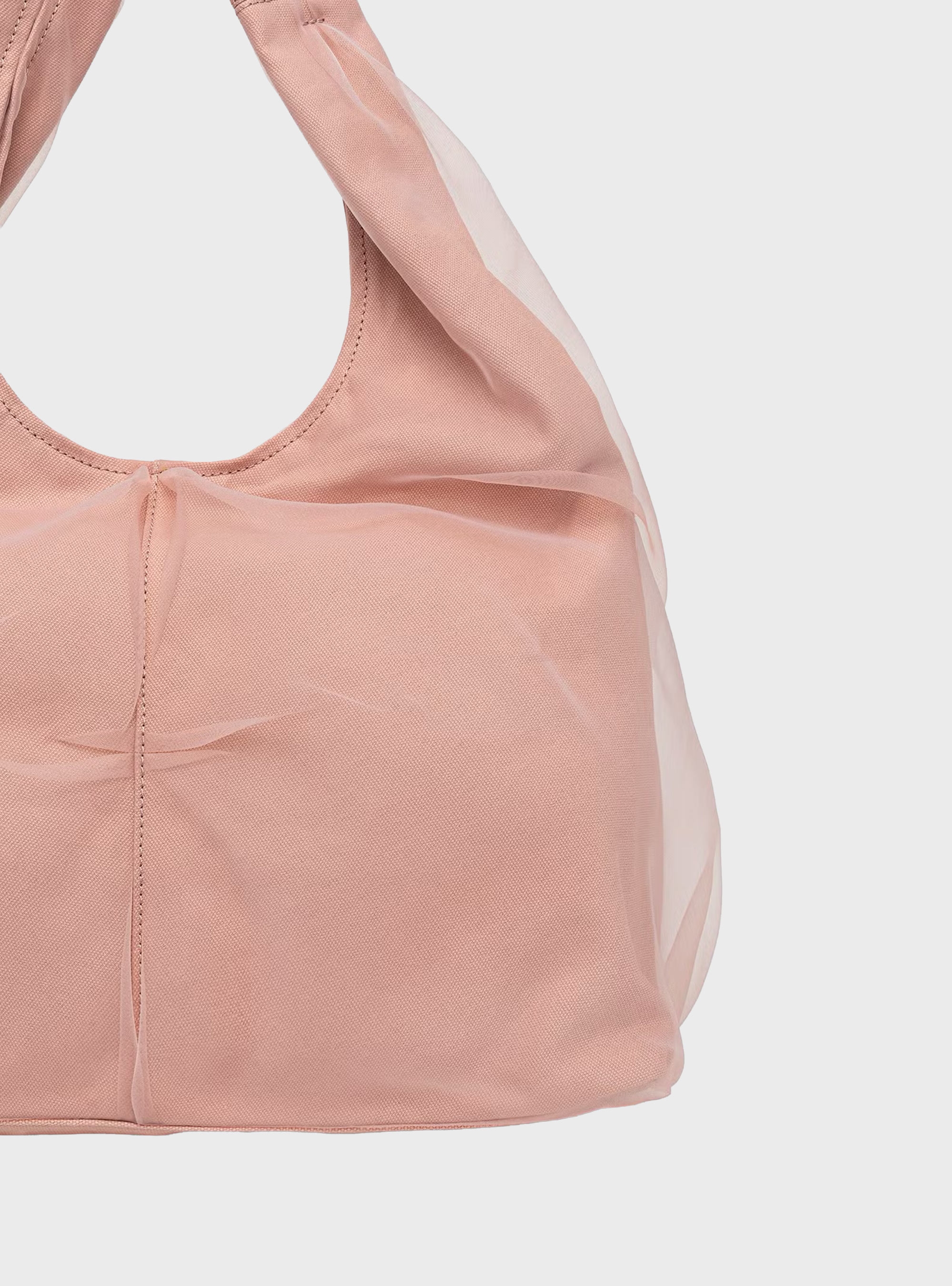 Karl Lagerfeld Rue St-Guillaume Sling Mesh Hobo Bag - Pink