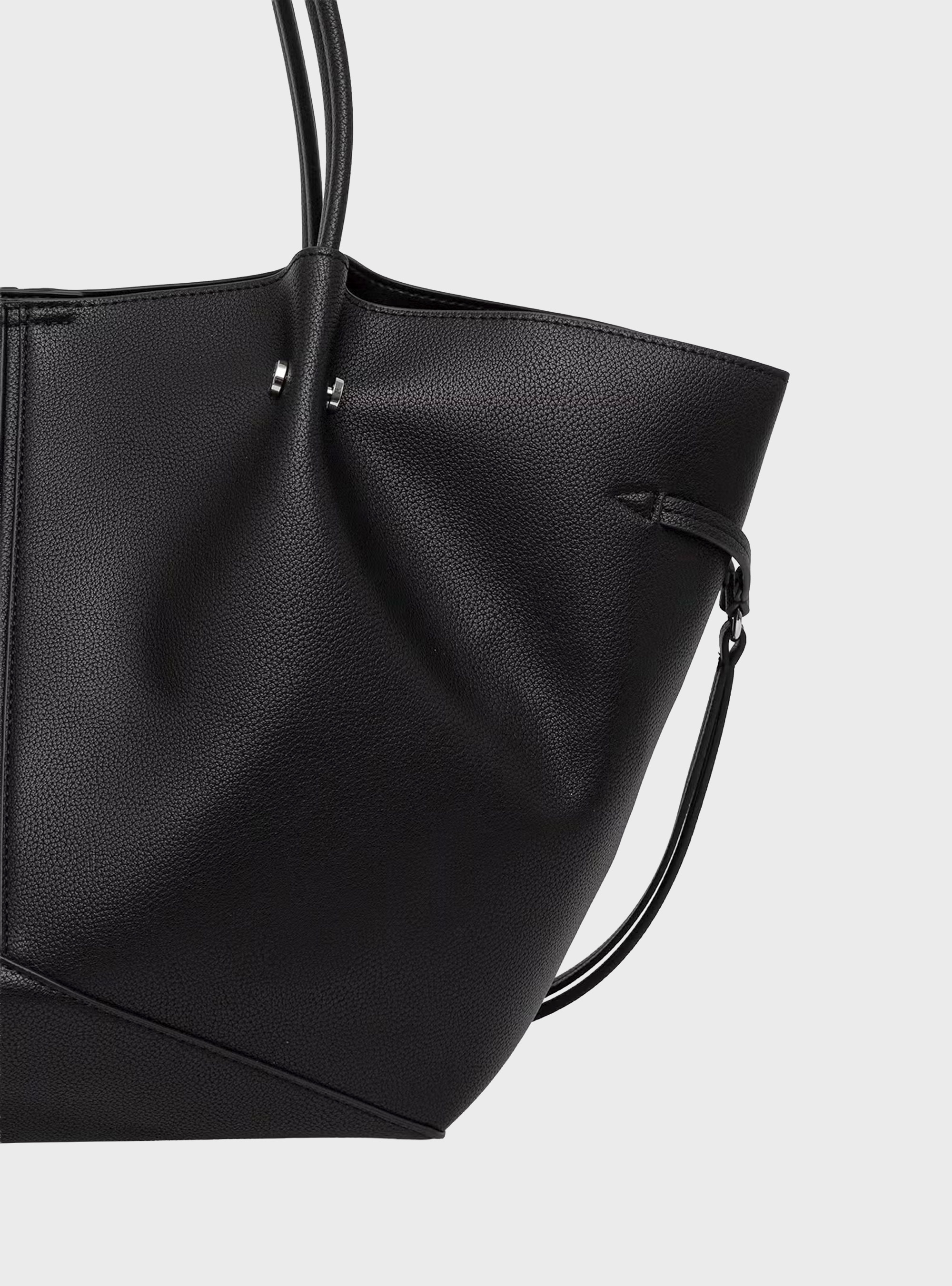 Karl Lagerfeld K/Pierced Medium Tote Bag - Black