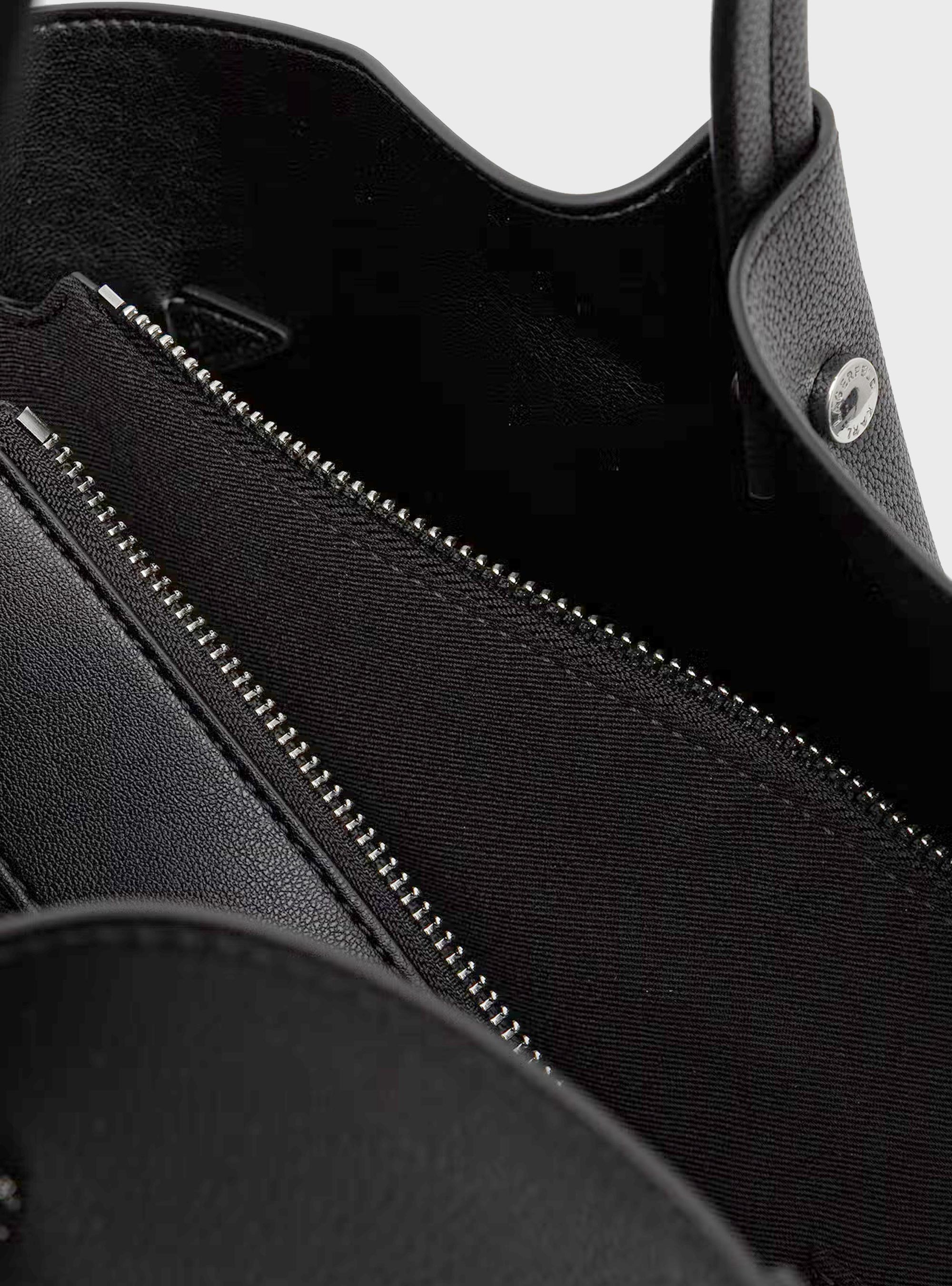 Karl Lagerfeld K/Pierced Medium Tote Bag - Black