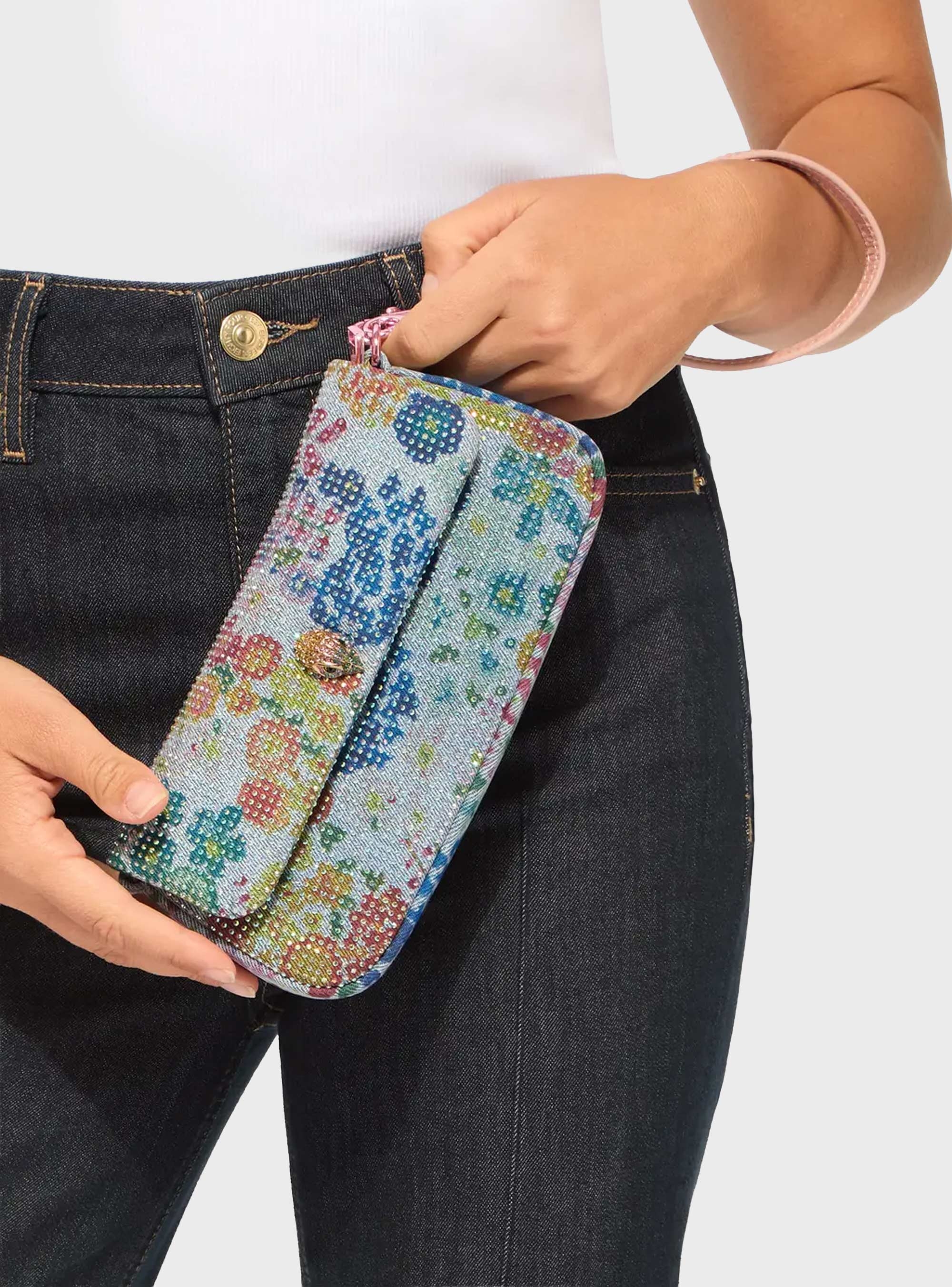 Kurt Geiger Pickle Shoulder Bag - Blue