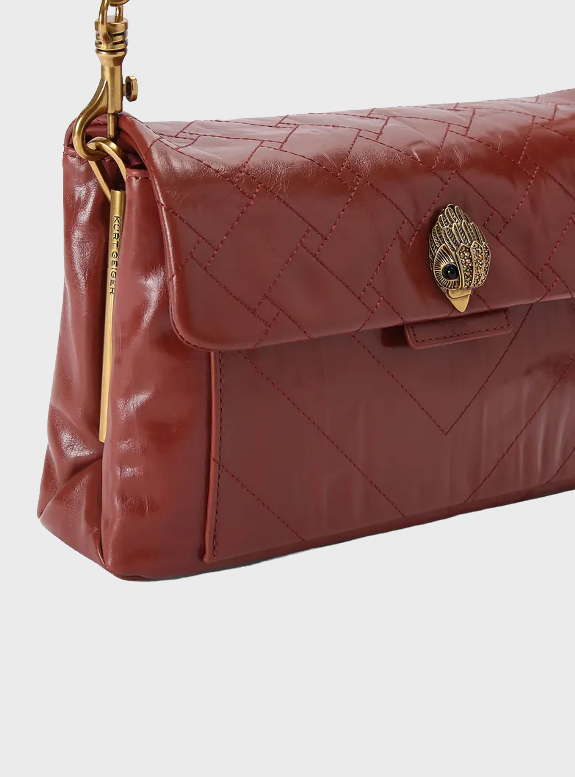 Kurt Geiger Celia Shoulder Bag - Bordeaux