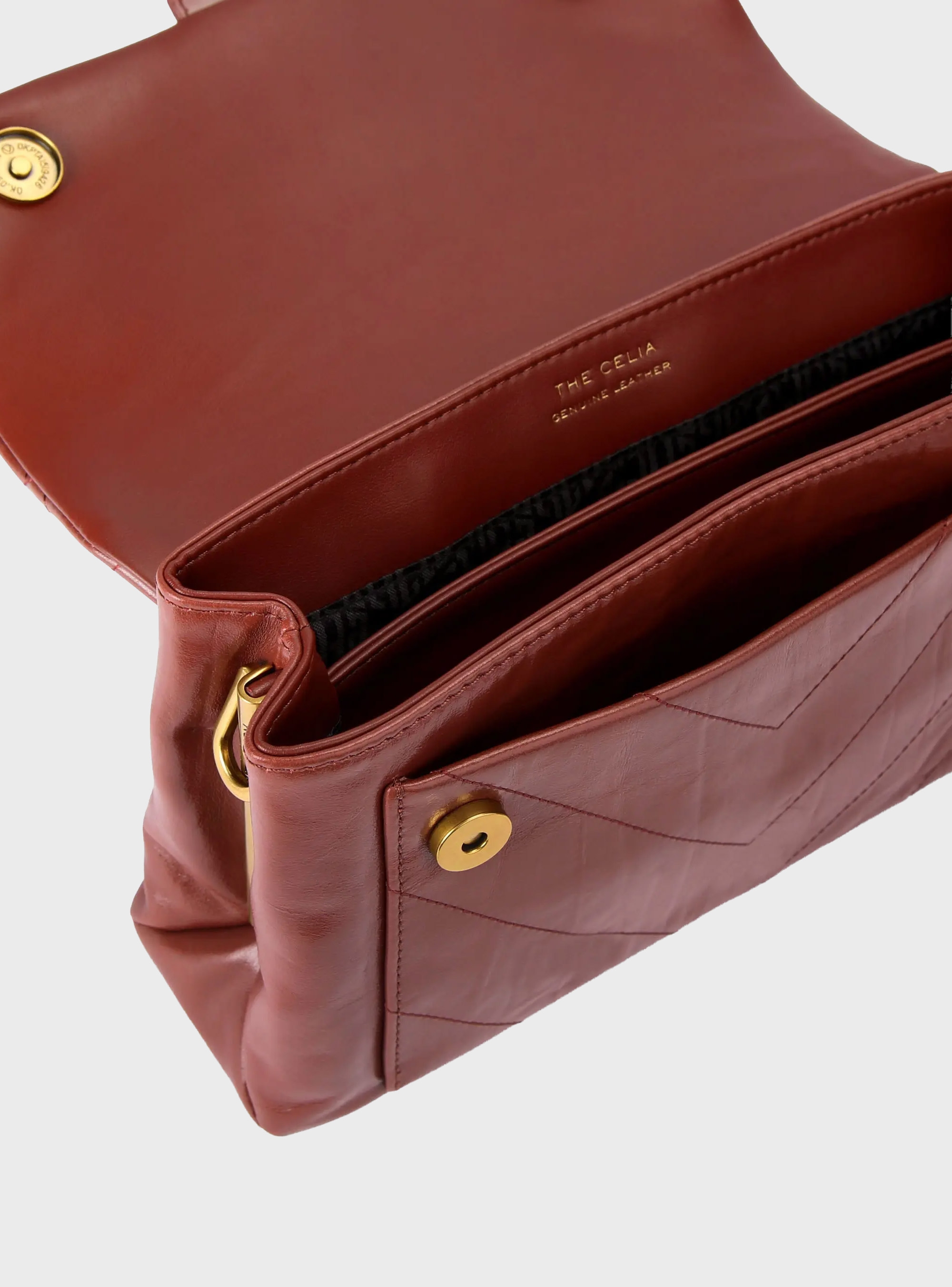 Kurt Geiger Celia Shoulder Bag - Bordeaux