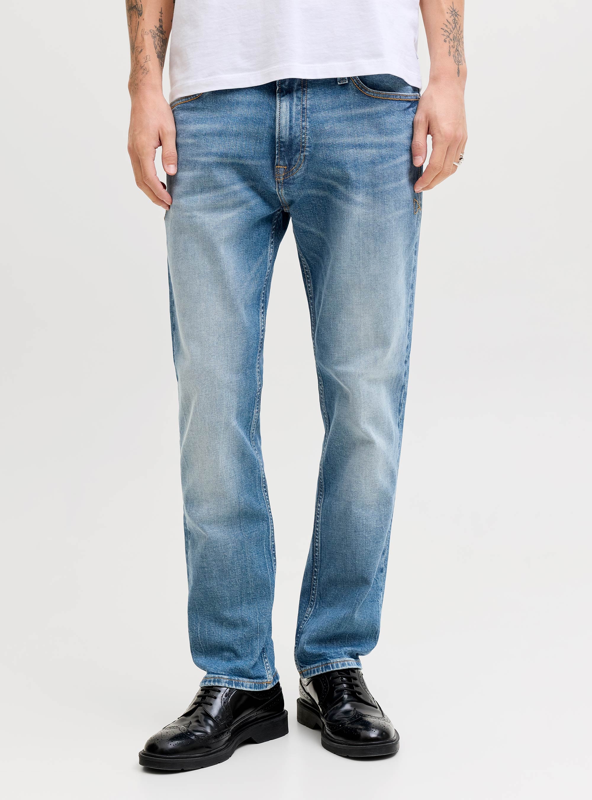 Jack & Jones Clark Vintage Cb 158 Jeans - Medium Aged Denim