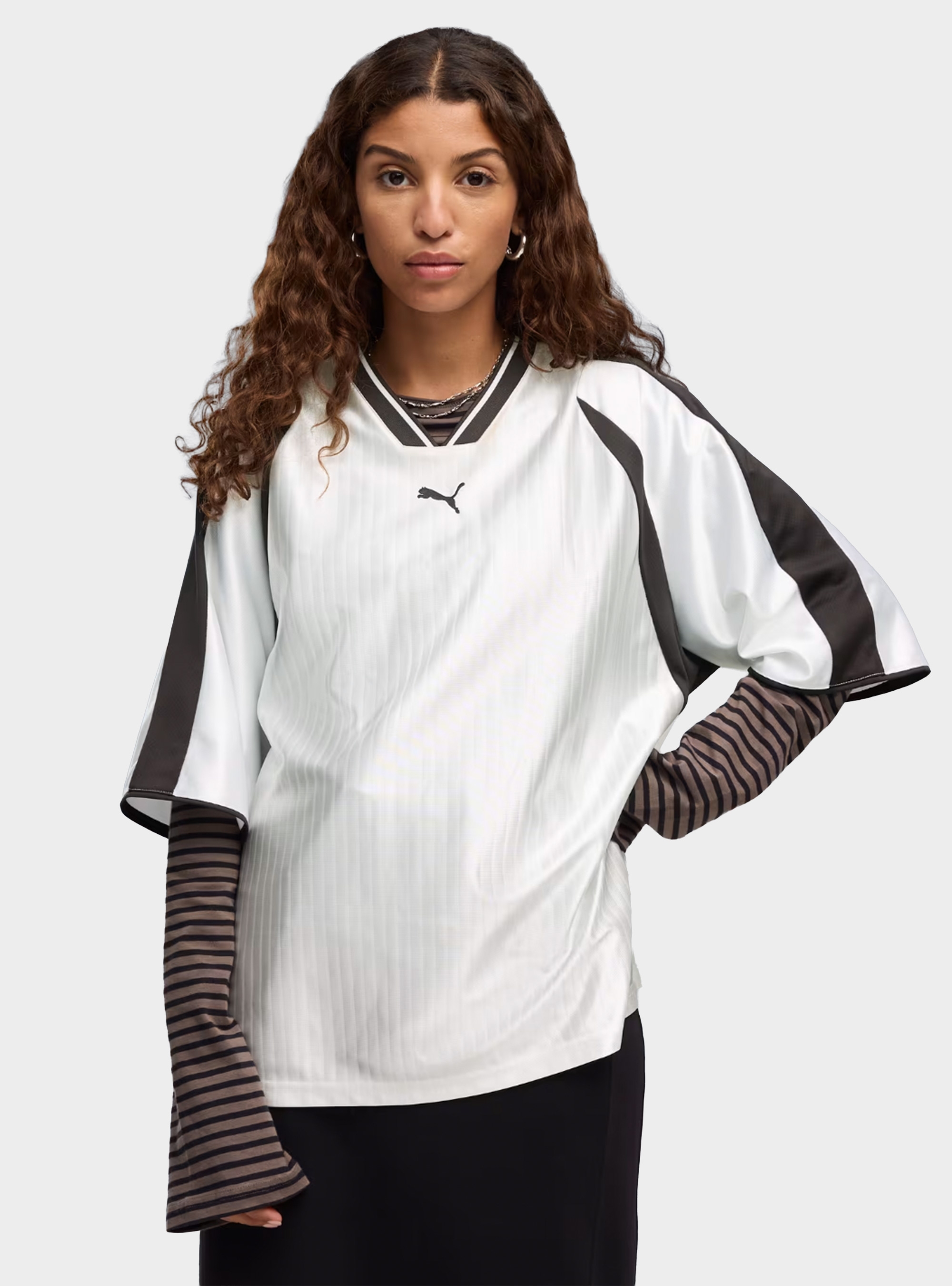 PUMA T7 Oversized Football Jersey - White
