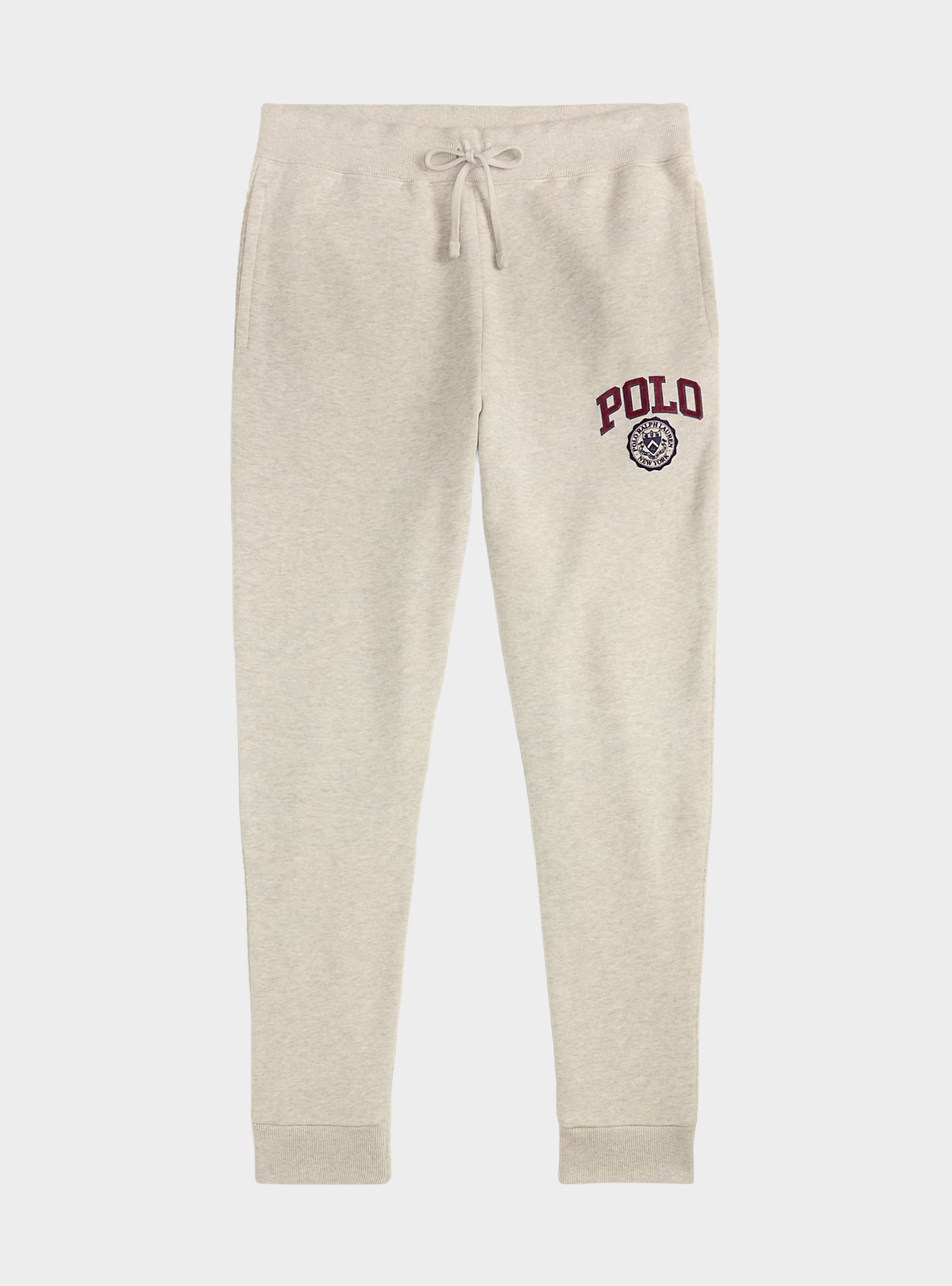 Polo Ralph Lauren Logo Fleece Jogging Bottoms - Light Grey Melange
