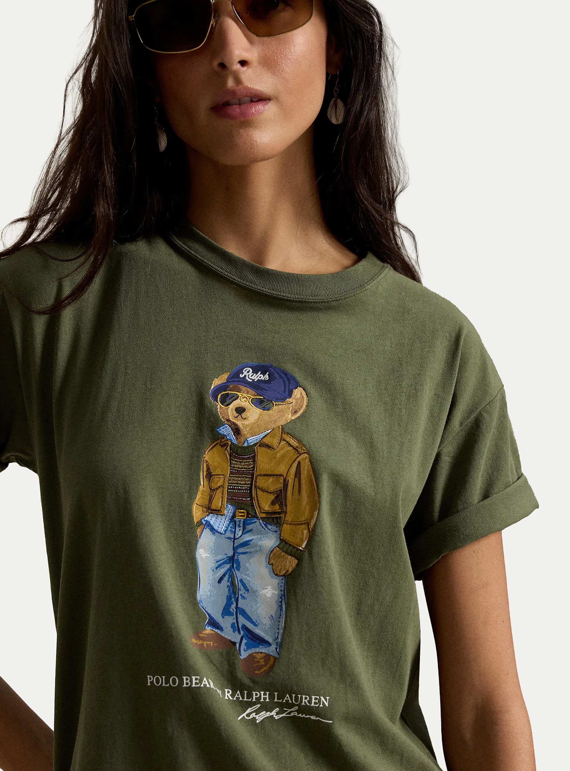 Polo Ralph Lauren Polo Bear Cotton Jersey T-Shirt - Olive 