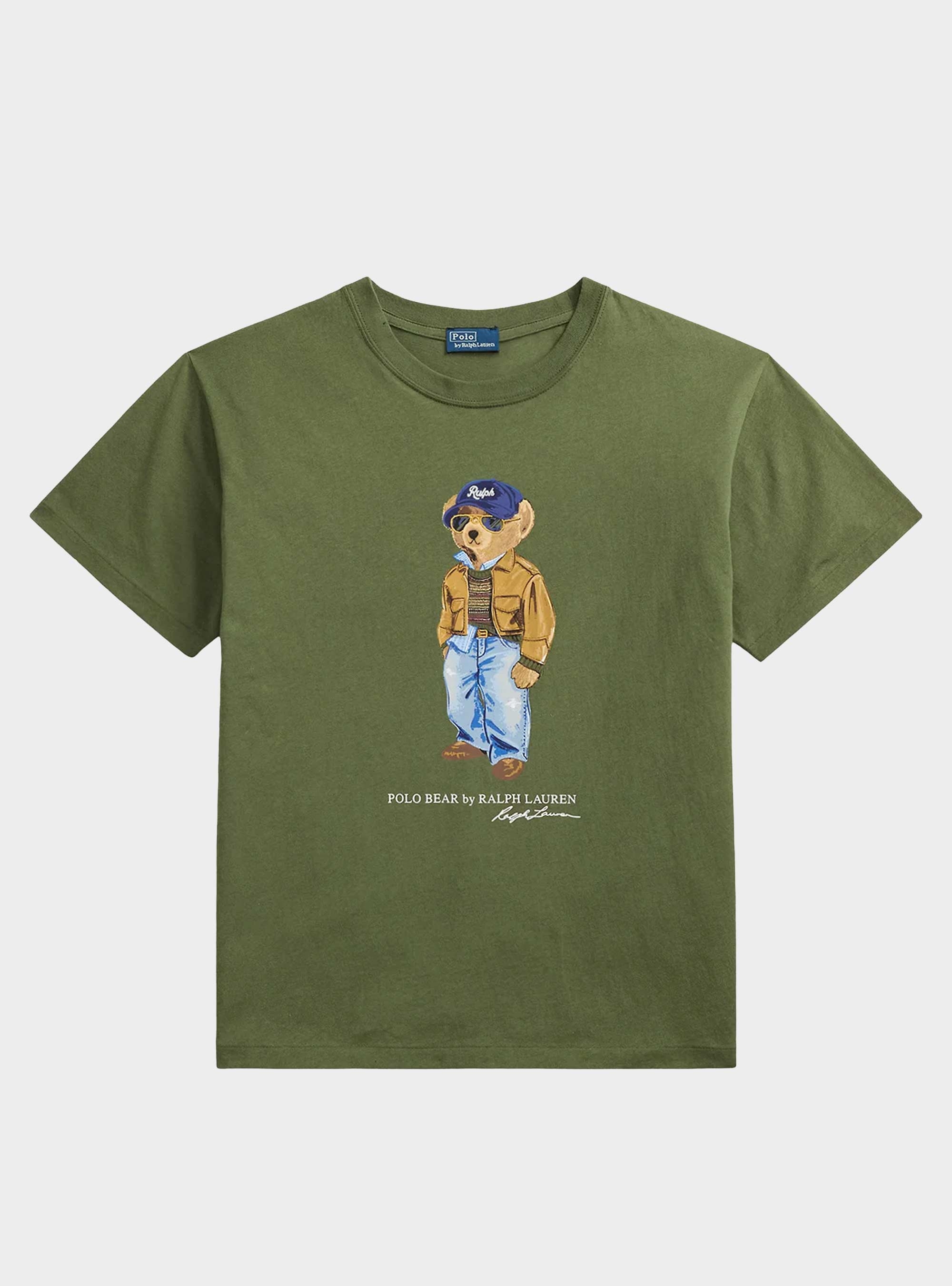 Polo Ralph Lauren Polo Bear Cotton Jersey T-Shirt - Olive 