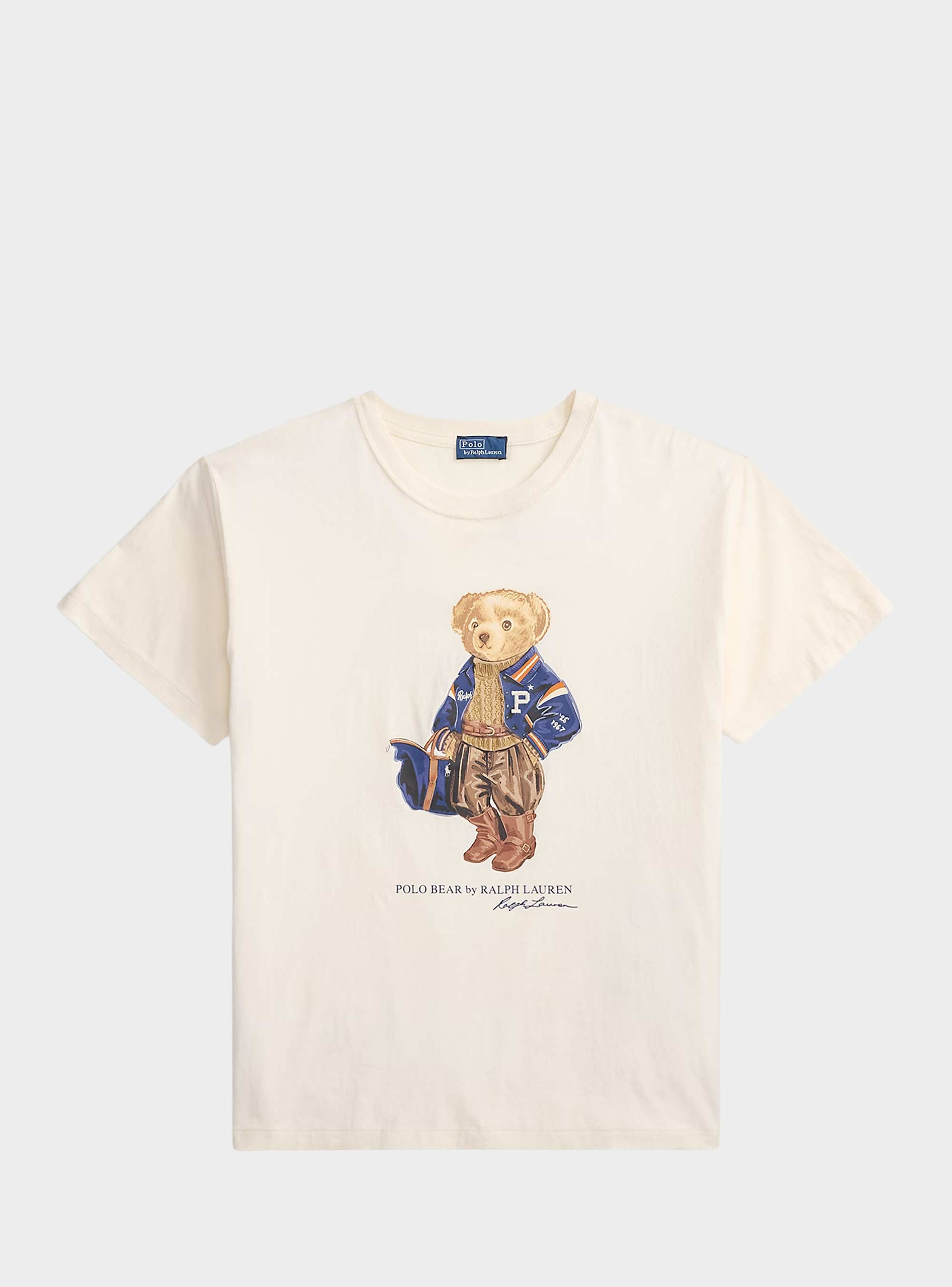 Polo Ralph Lauren Polo Bear Cotton Jersey T-Shirt - Off White