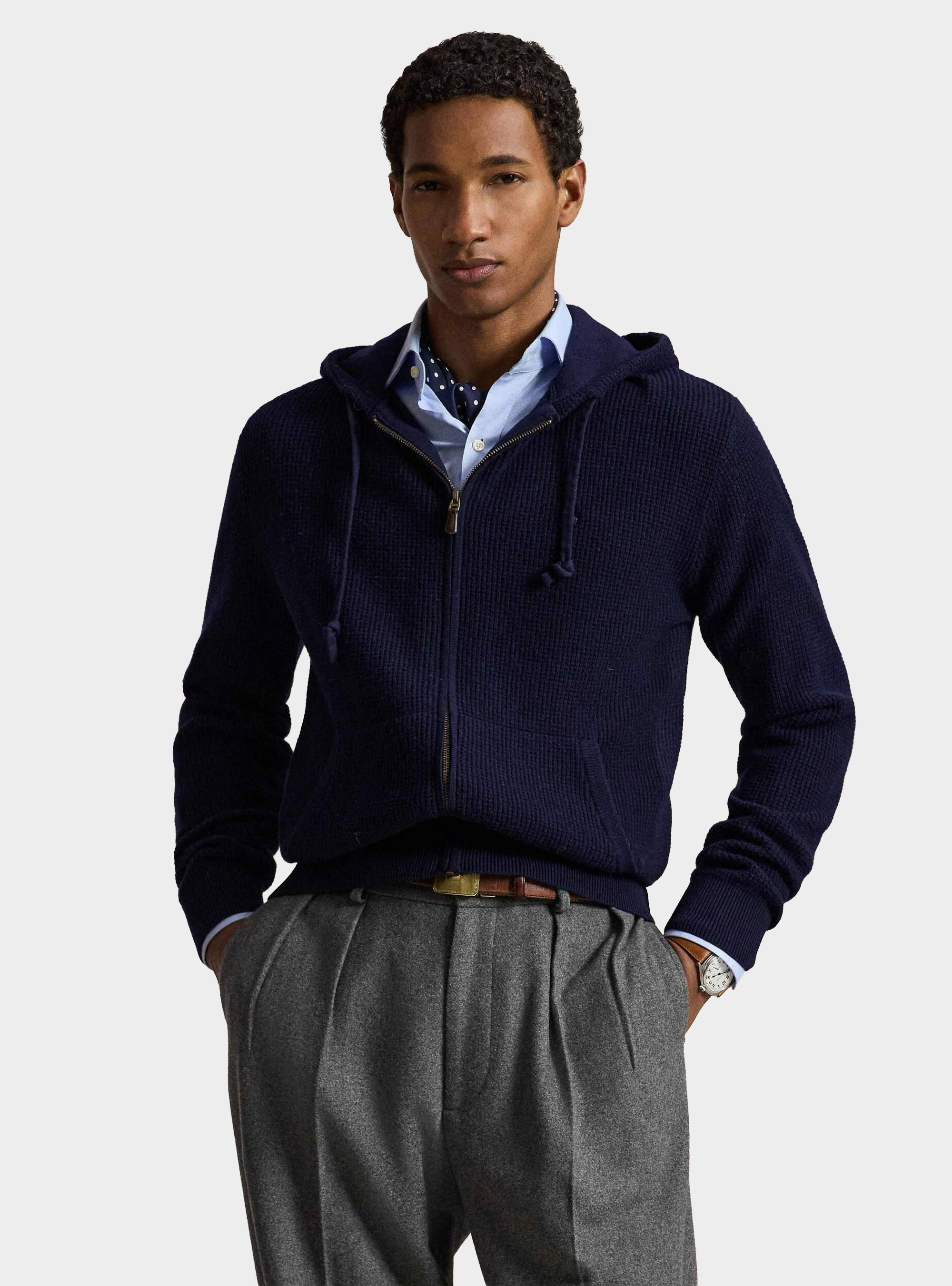 Polo Ralph Lauren Hooded Cardigan - Navy
