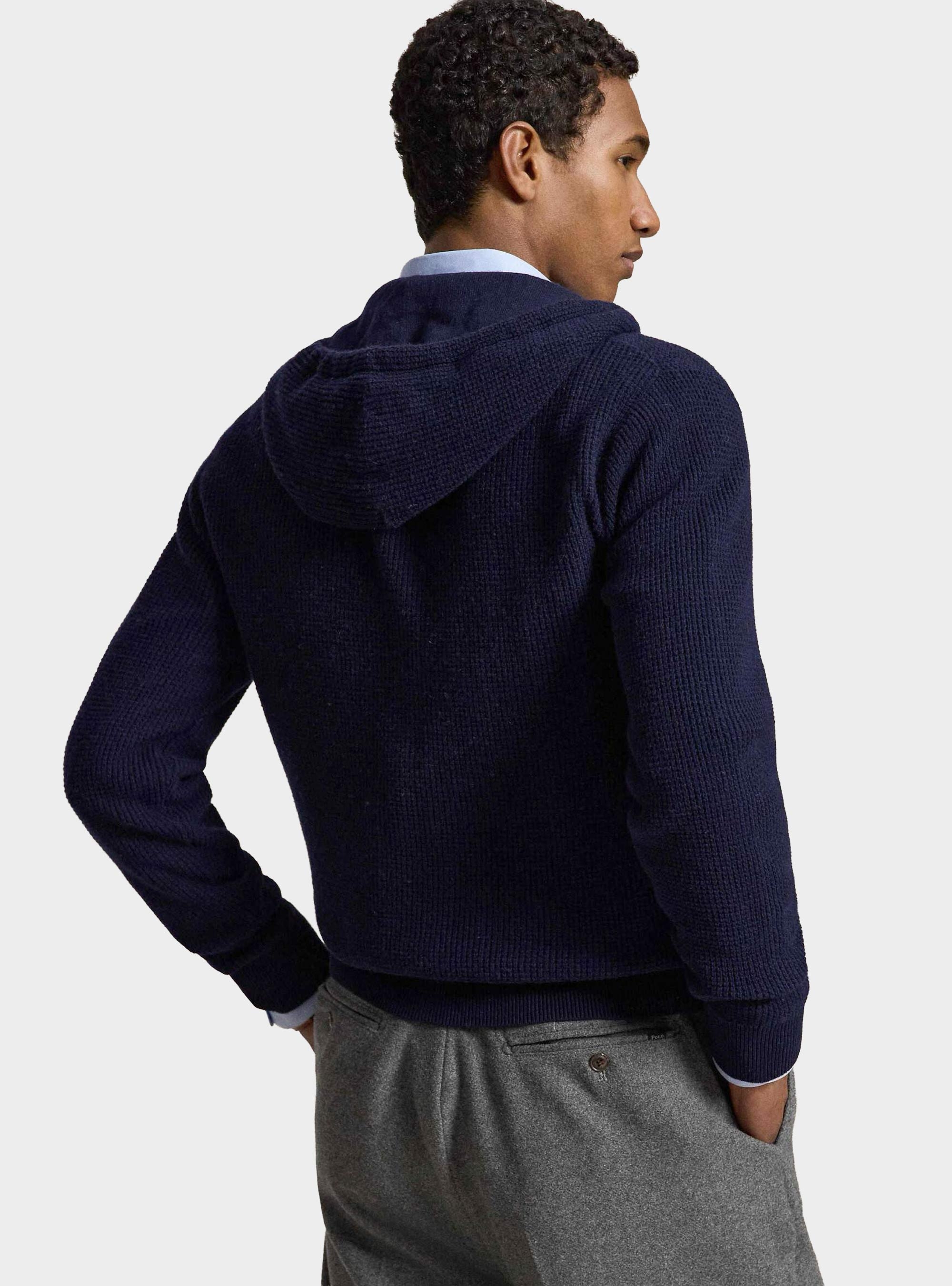 Polo Ralph Lauren Hooded Cardigan - Navy