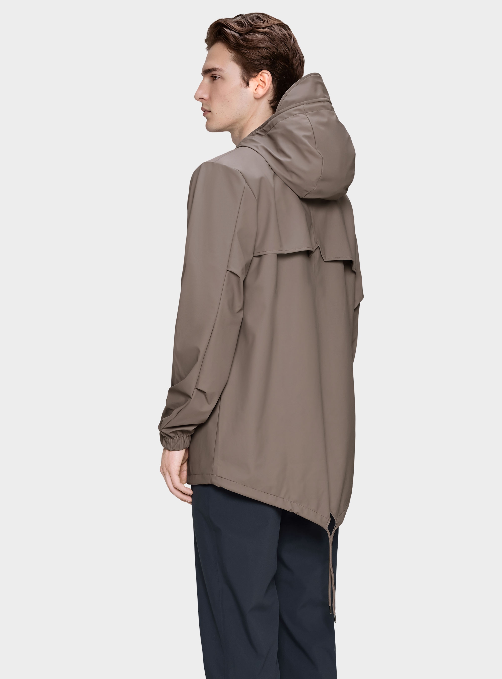 Rains Fishtail Jacket - Taupe