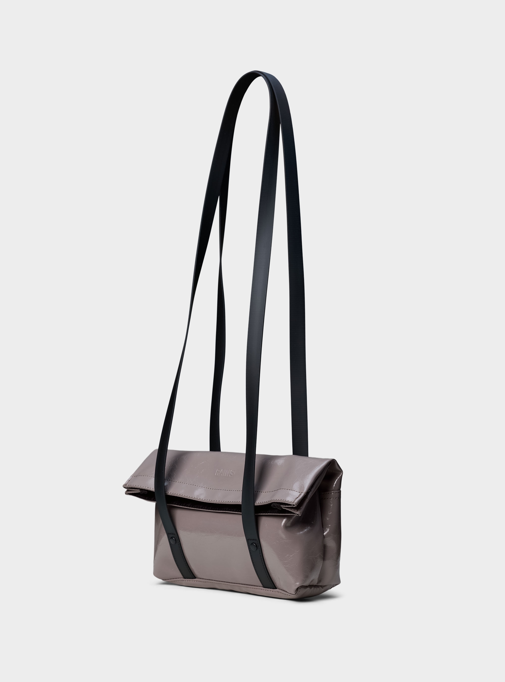 Rains 2 Strap Crossbody Bag - Taupe