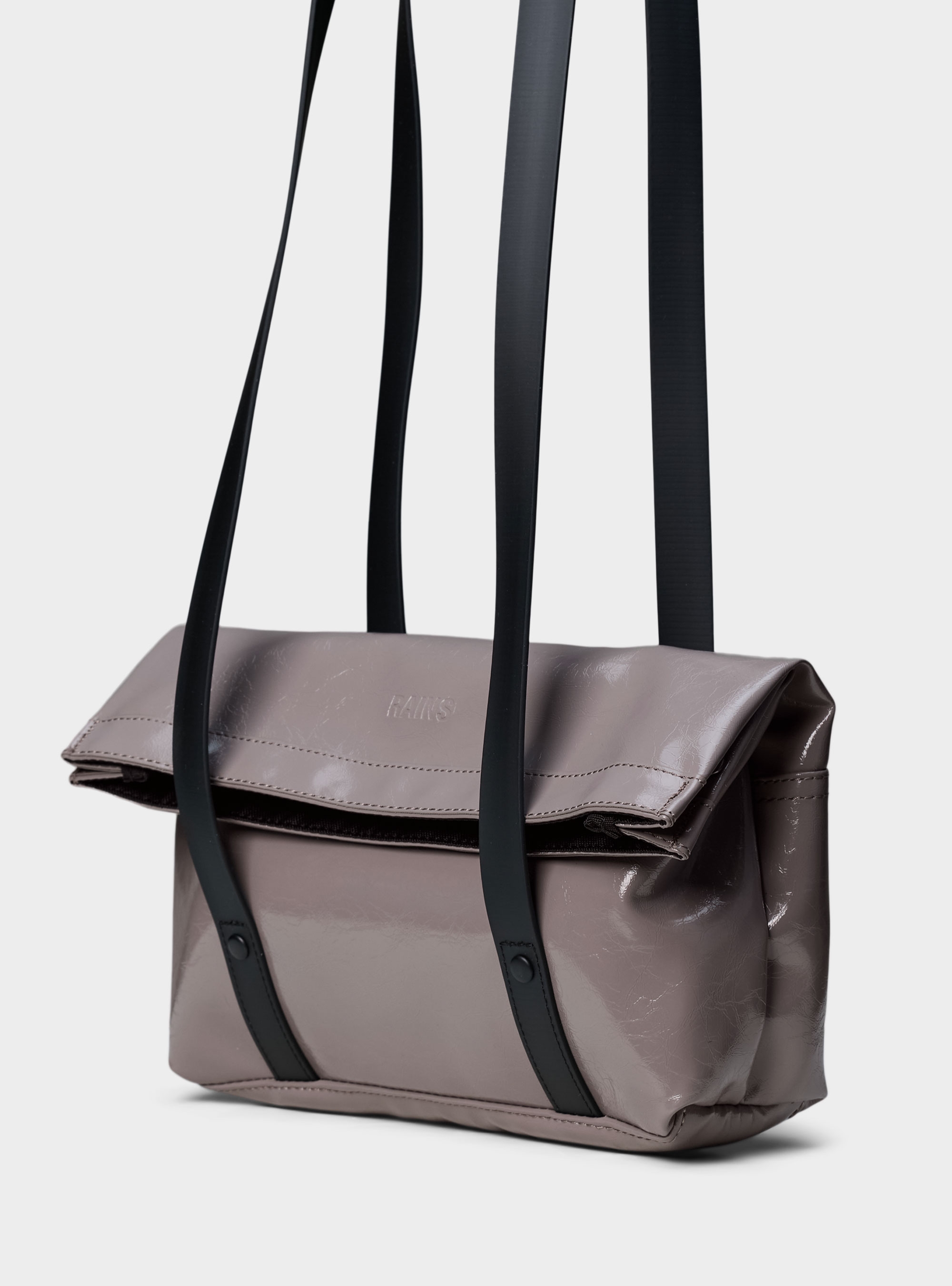 Rains 2 Strap Crossbody Bag - Taupe