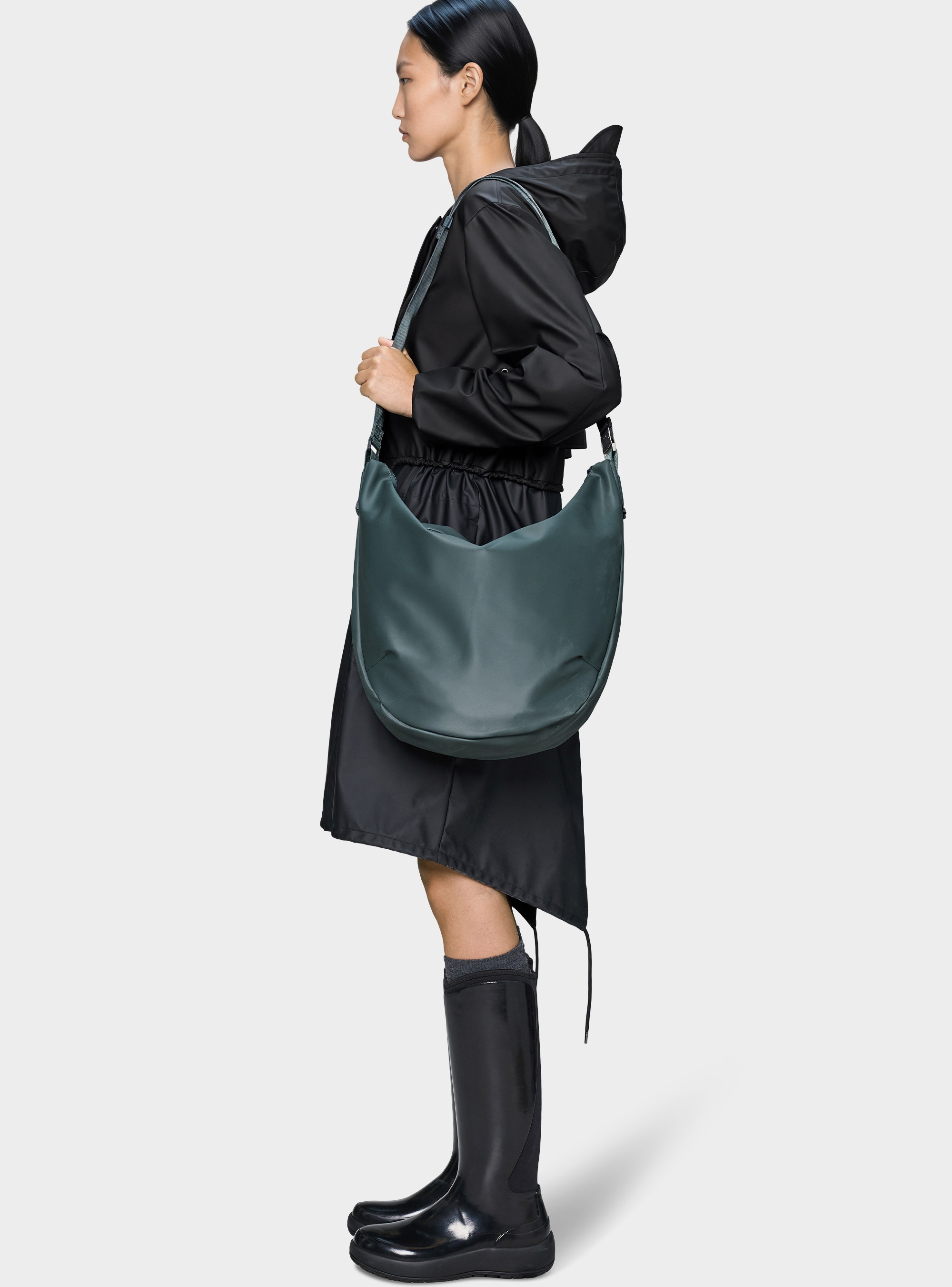 Rains Valera Shoulder Bag Large - Green