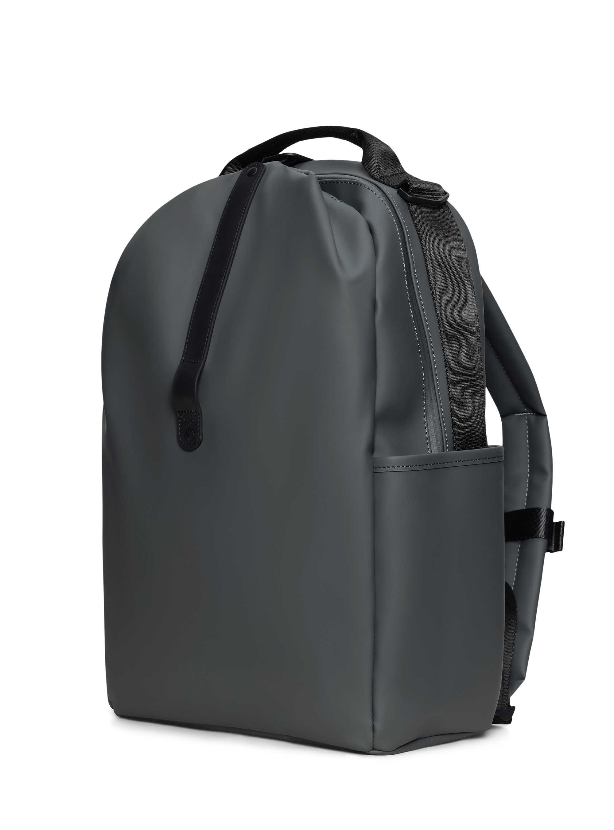 Rains Clip Front Backpack - Dark Grey