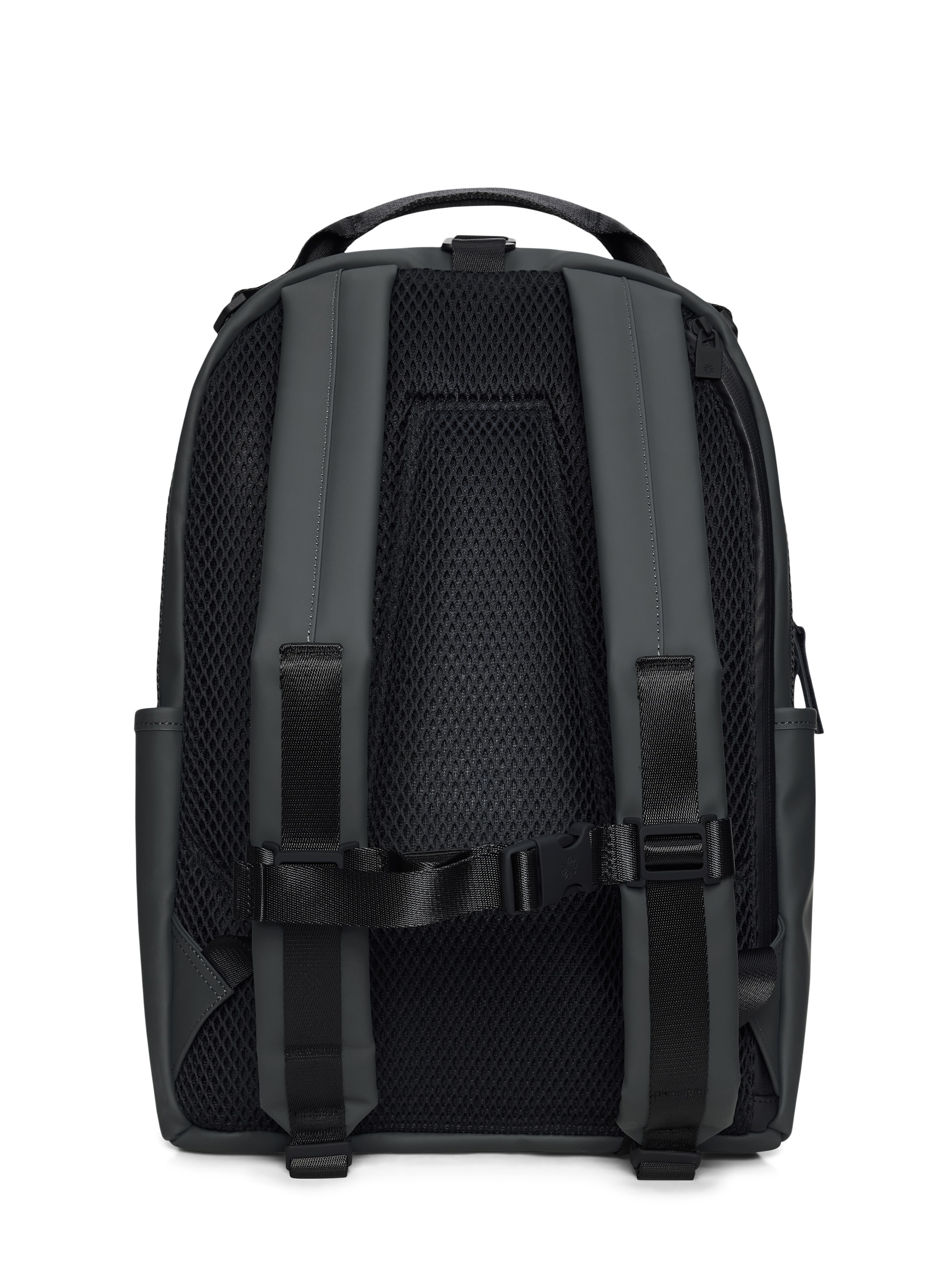 Rains Clip Front Backpack - Dark Grey