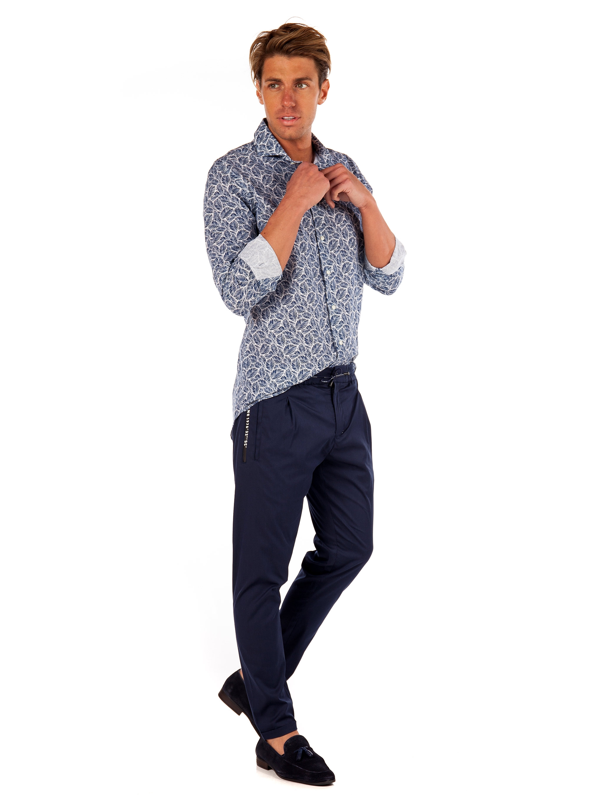 Oberon Perez Shirt-Blue