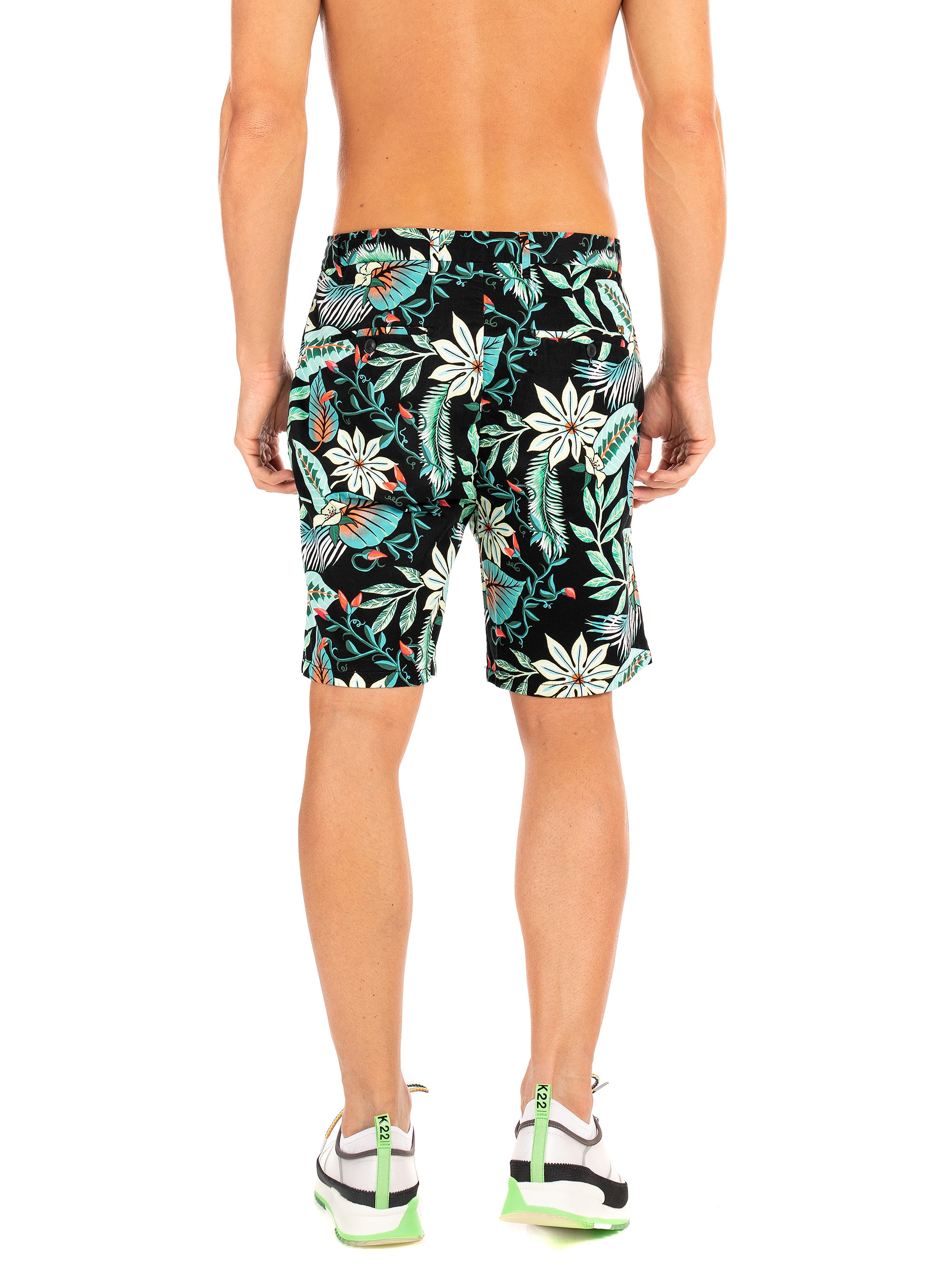 Scotch & Soda Chino Shorts-Green