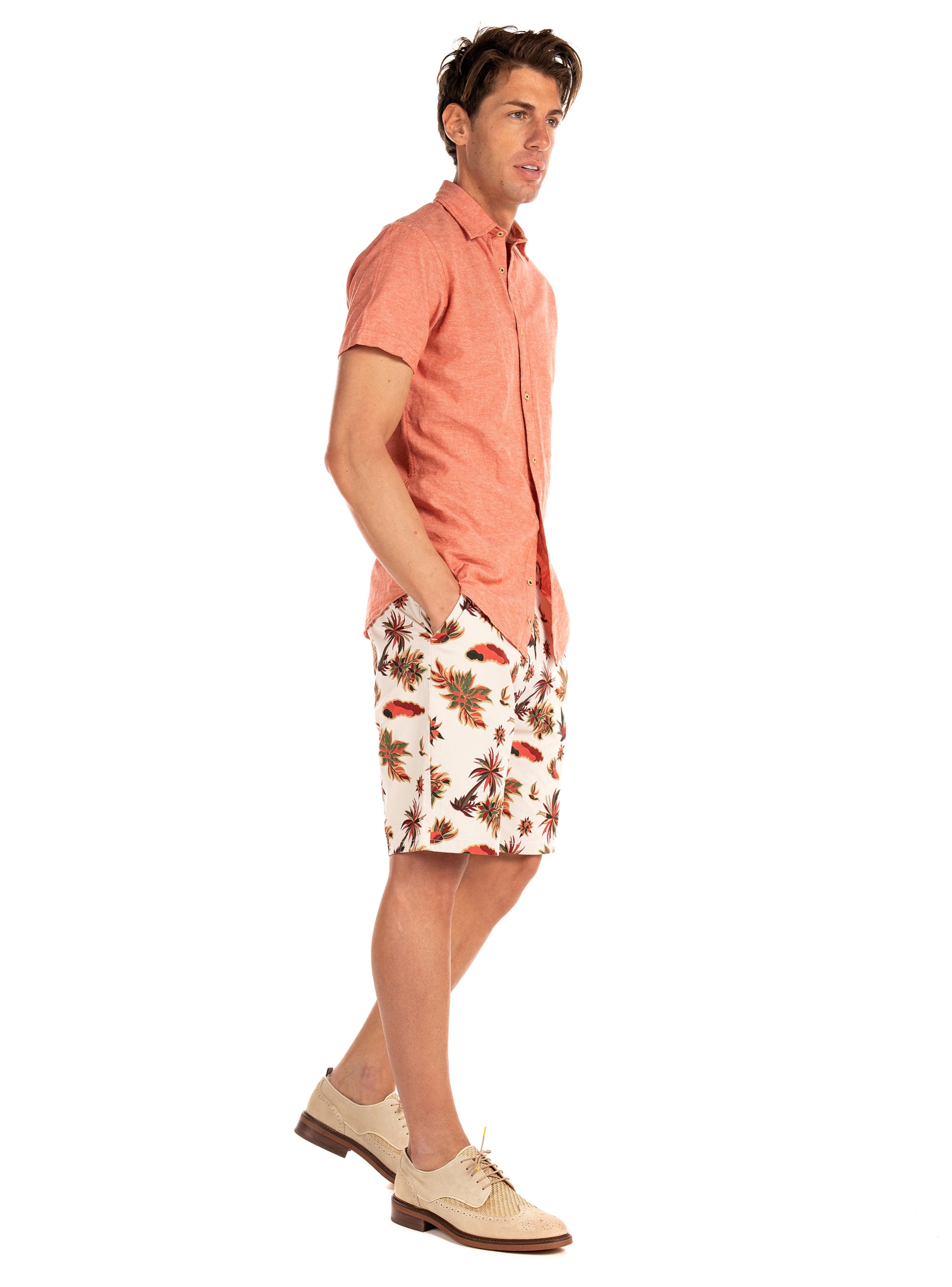 Scotch & Soda Chino Shorts-Off White