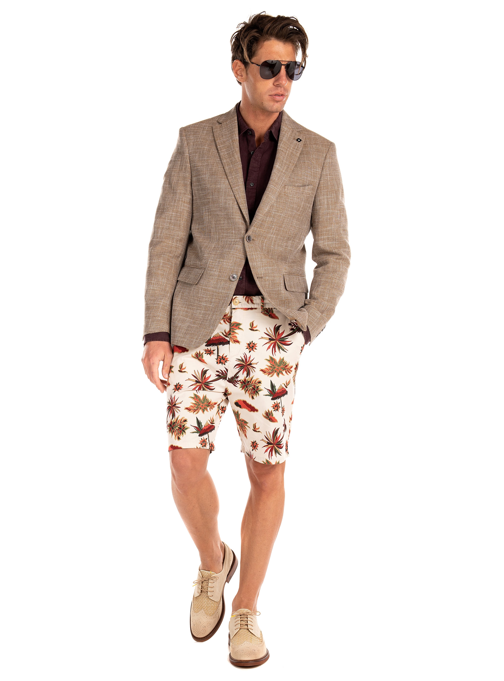 Scotch & Soda Chino Shorts-Off White