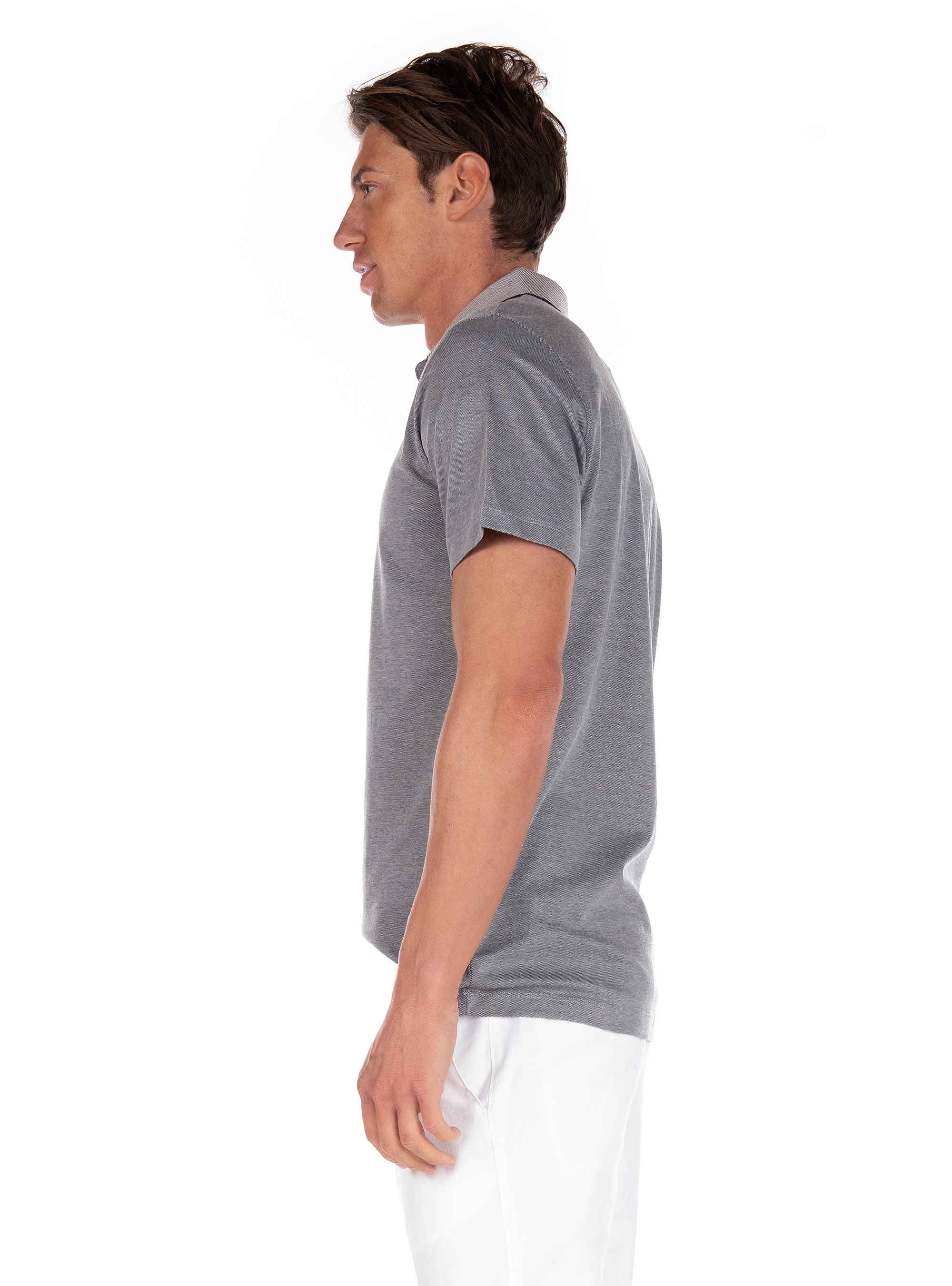 Selected Polo Shirt Leroy-Grey