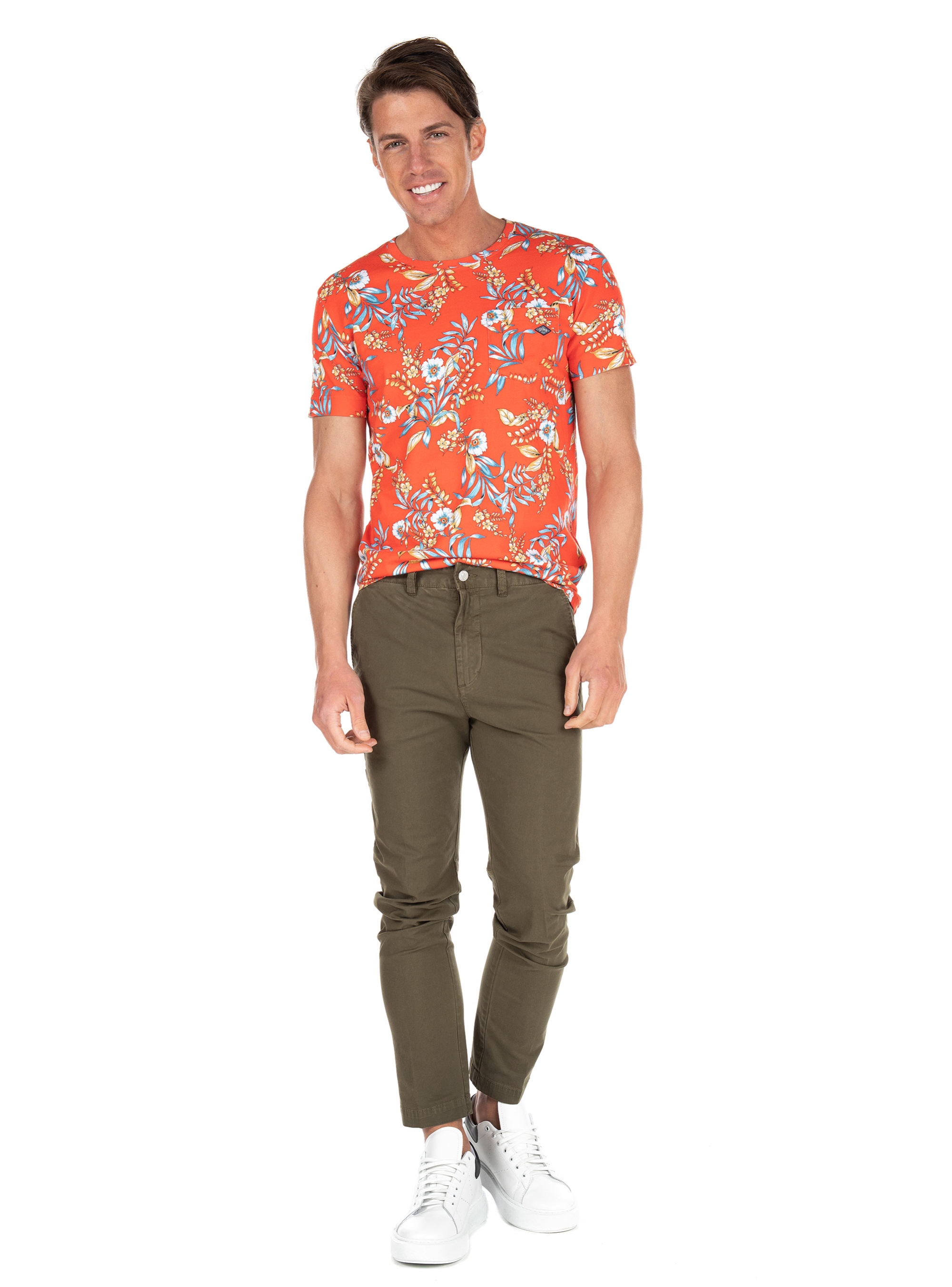 Superdry Top Pocket T-Shirt-Orange